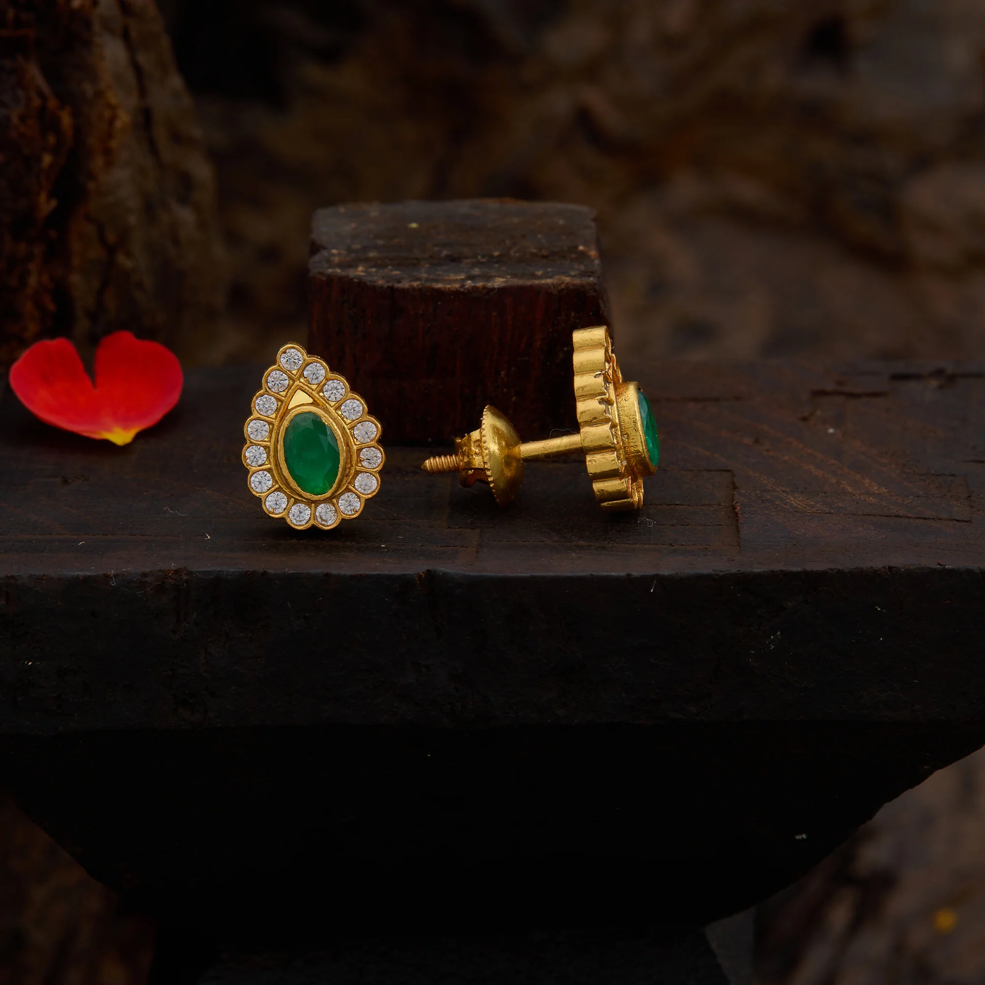 Malvika Blooms Studs - Image 5