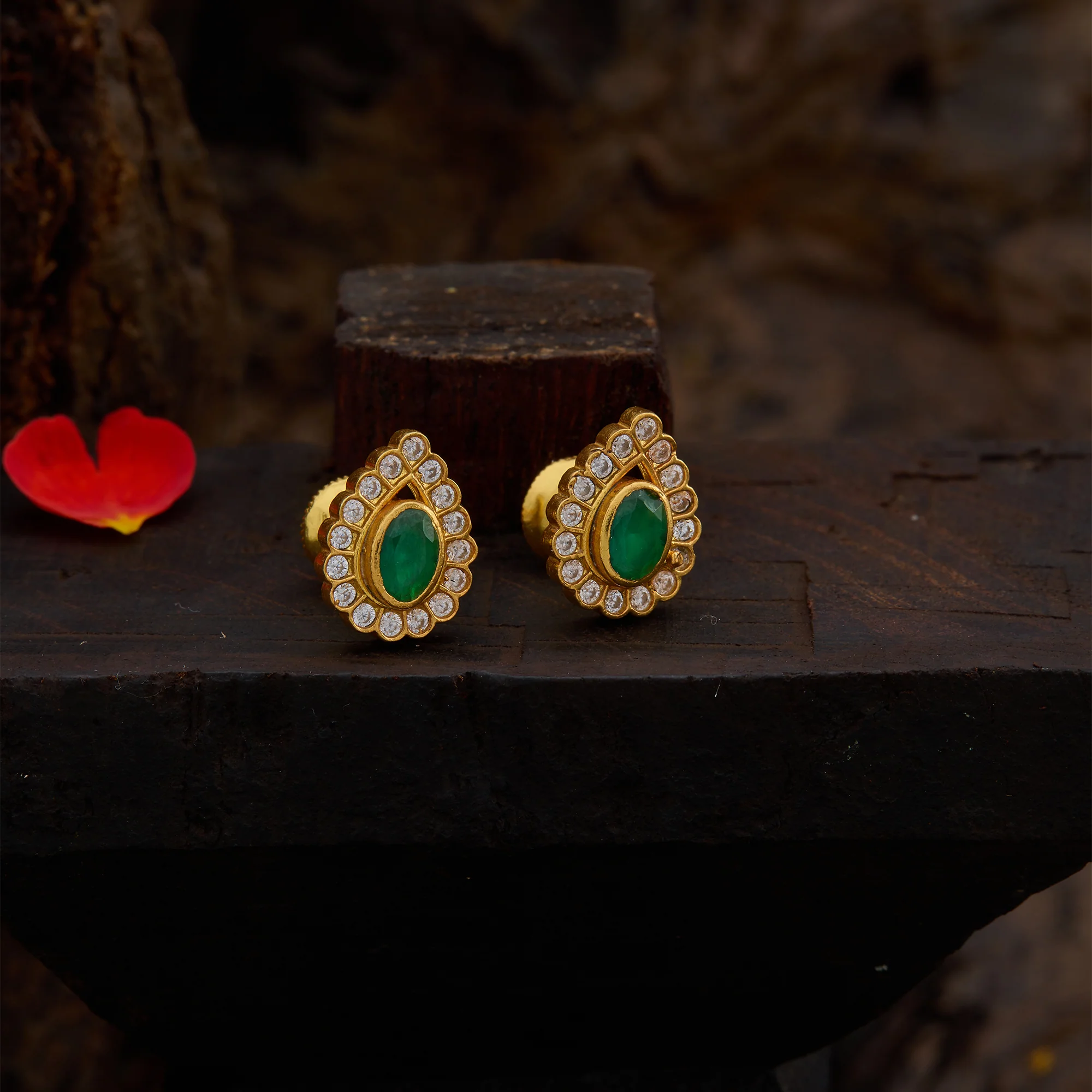 Malvika Blooms Studs - Image 6