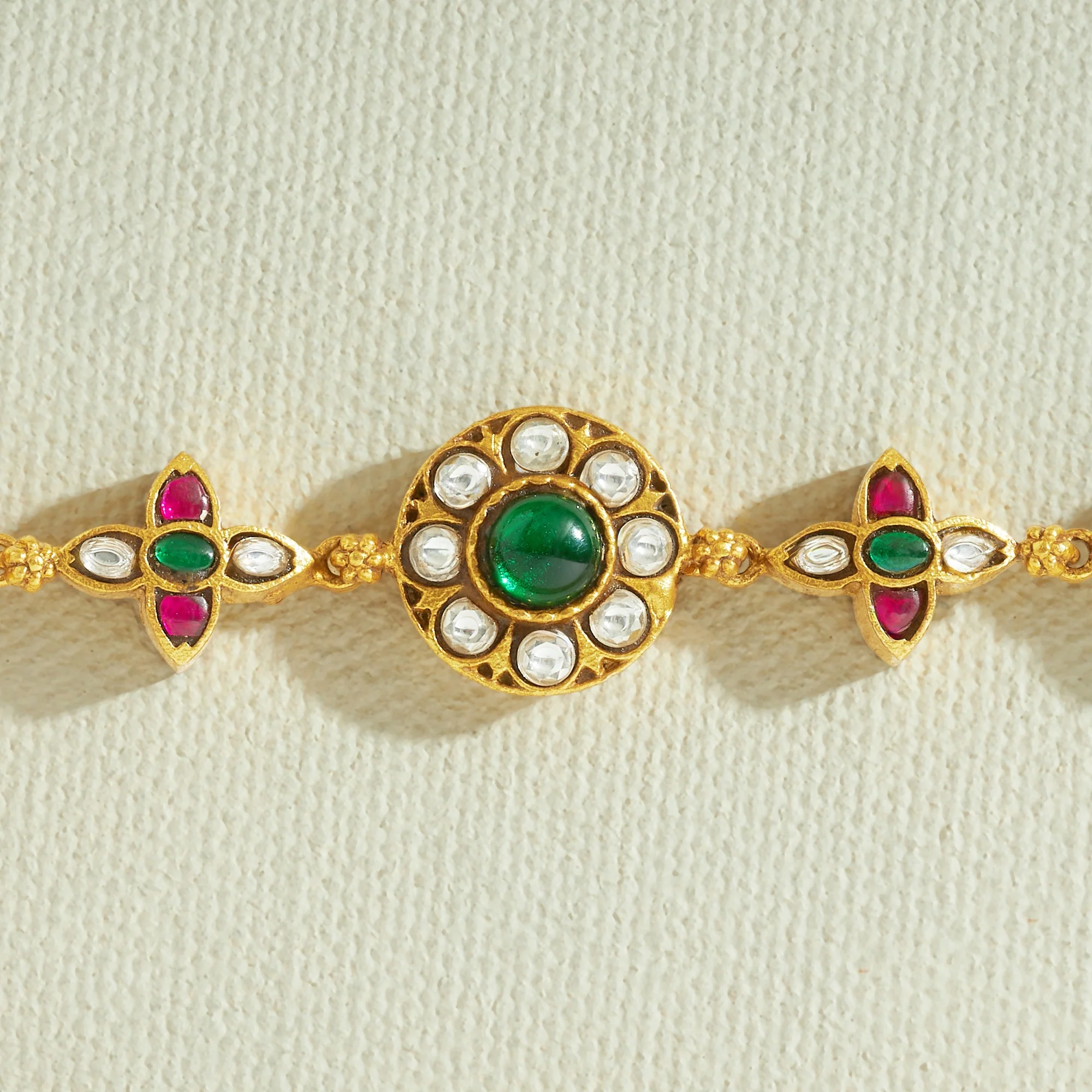 Aadhvaya Kundan Bracelet - Image 3