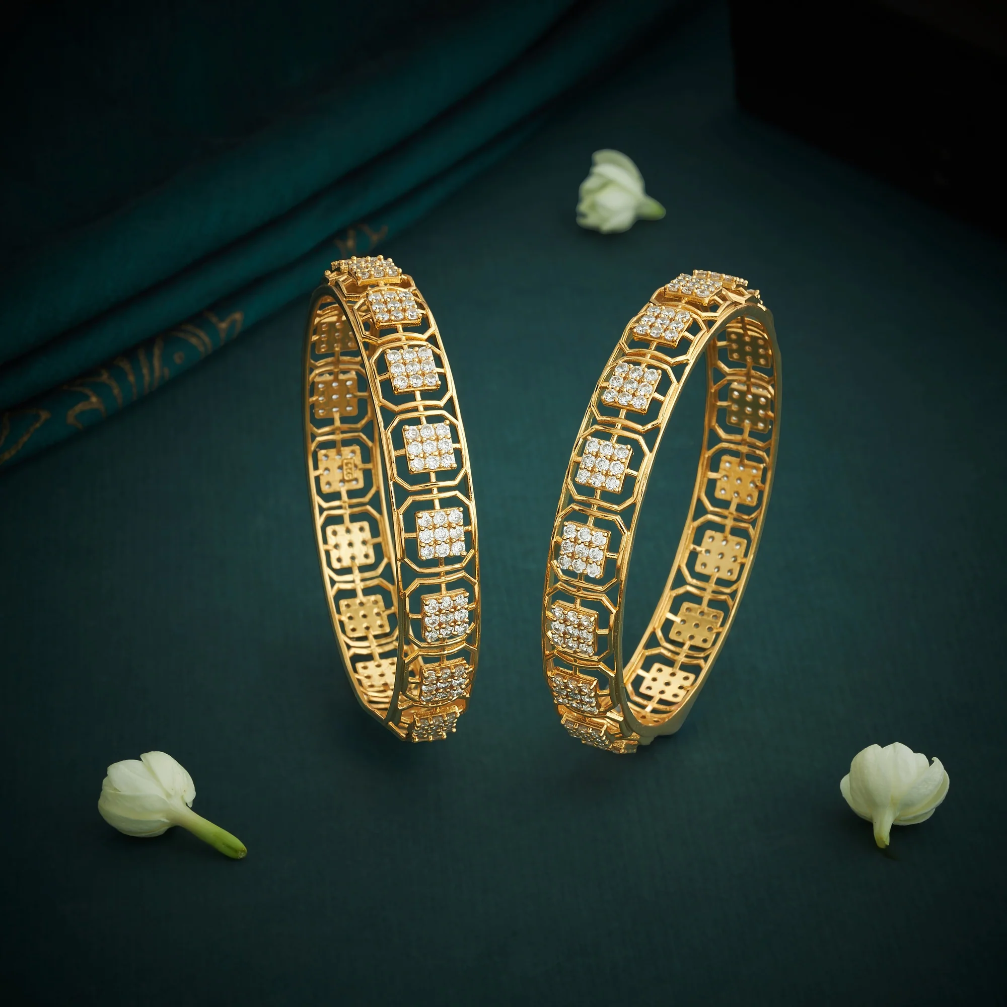 Aarvi Stone Bangles - Image 2