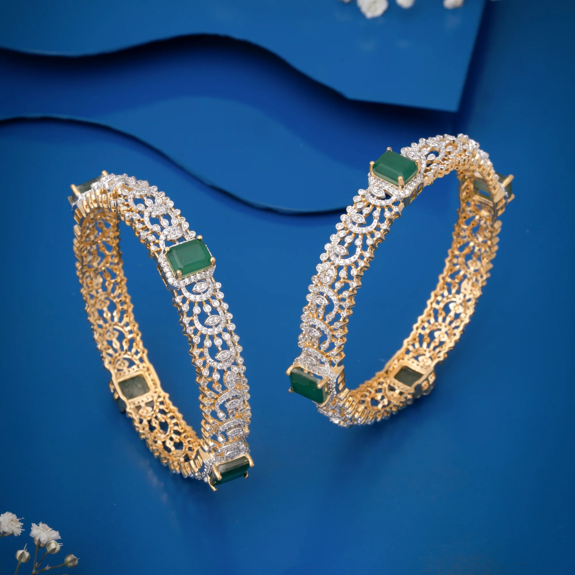 Emerisse CZ Bangles - Image 3