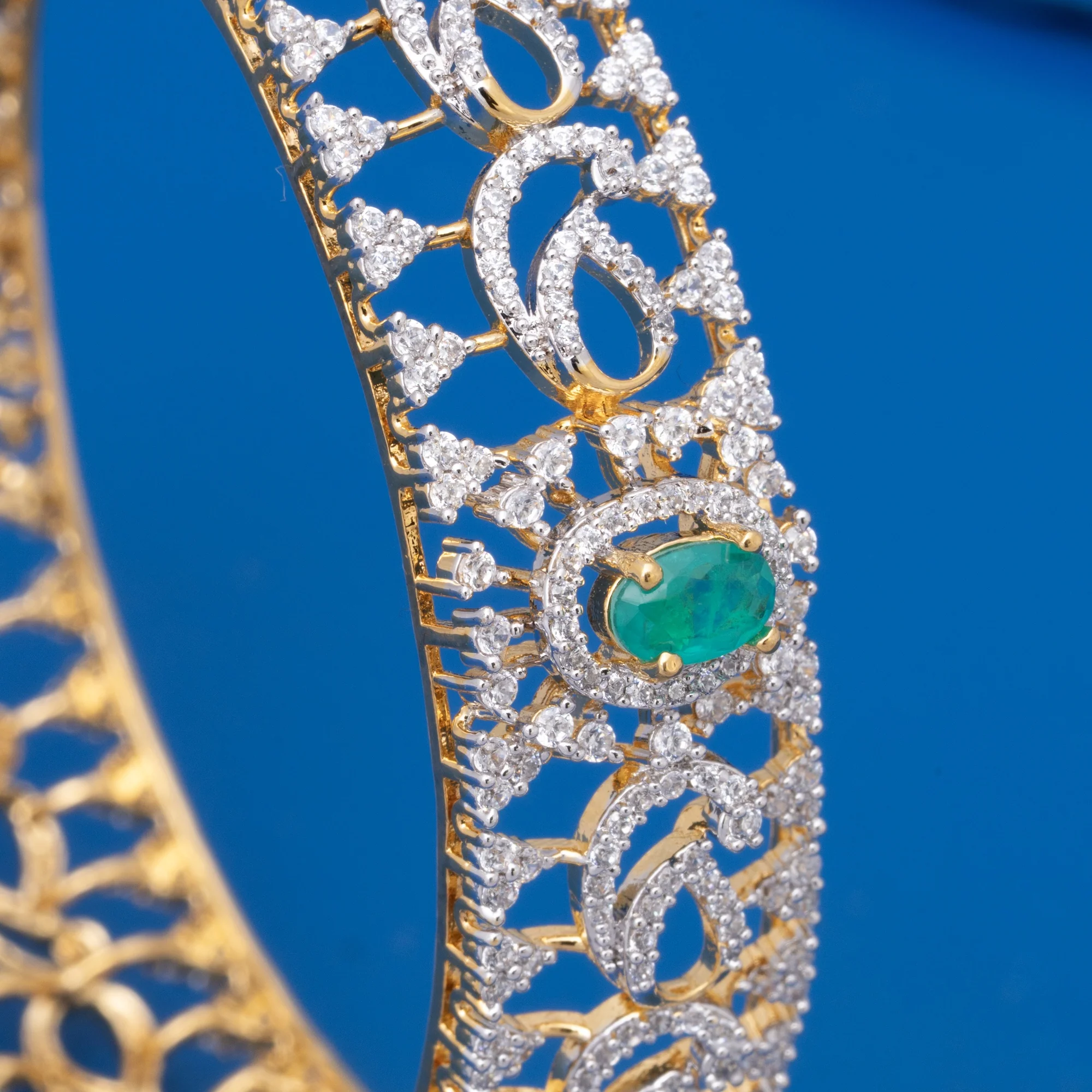 CZ Ovala Bangles - Image 2