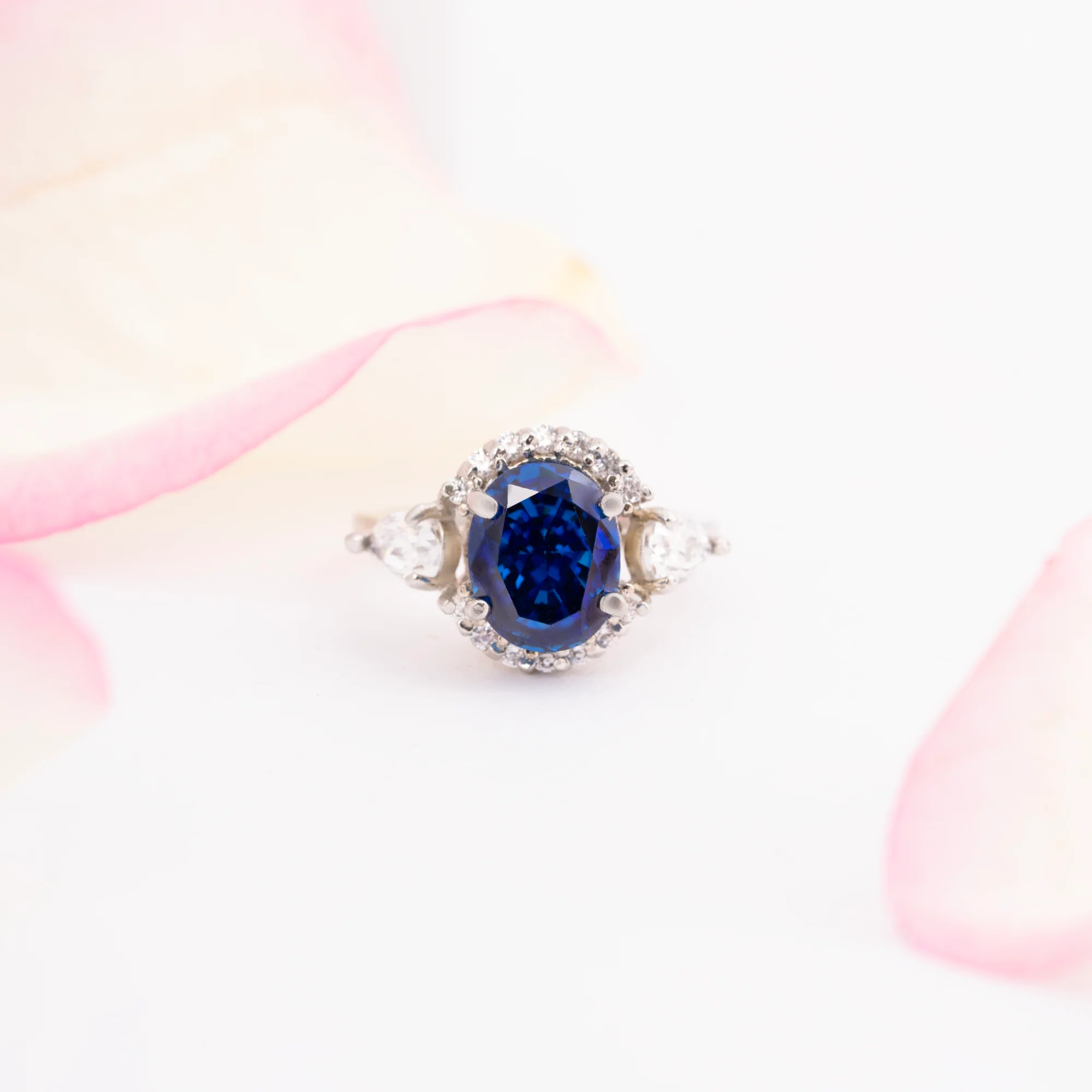 Blue-Oval Ring - Image 2