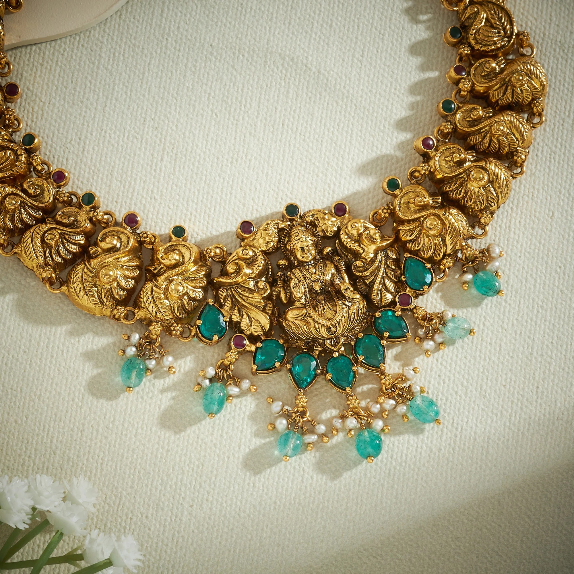 Charulika Temple Necklace - Image 2