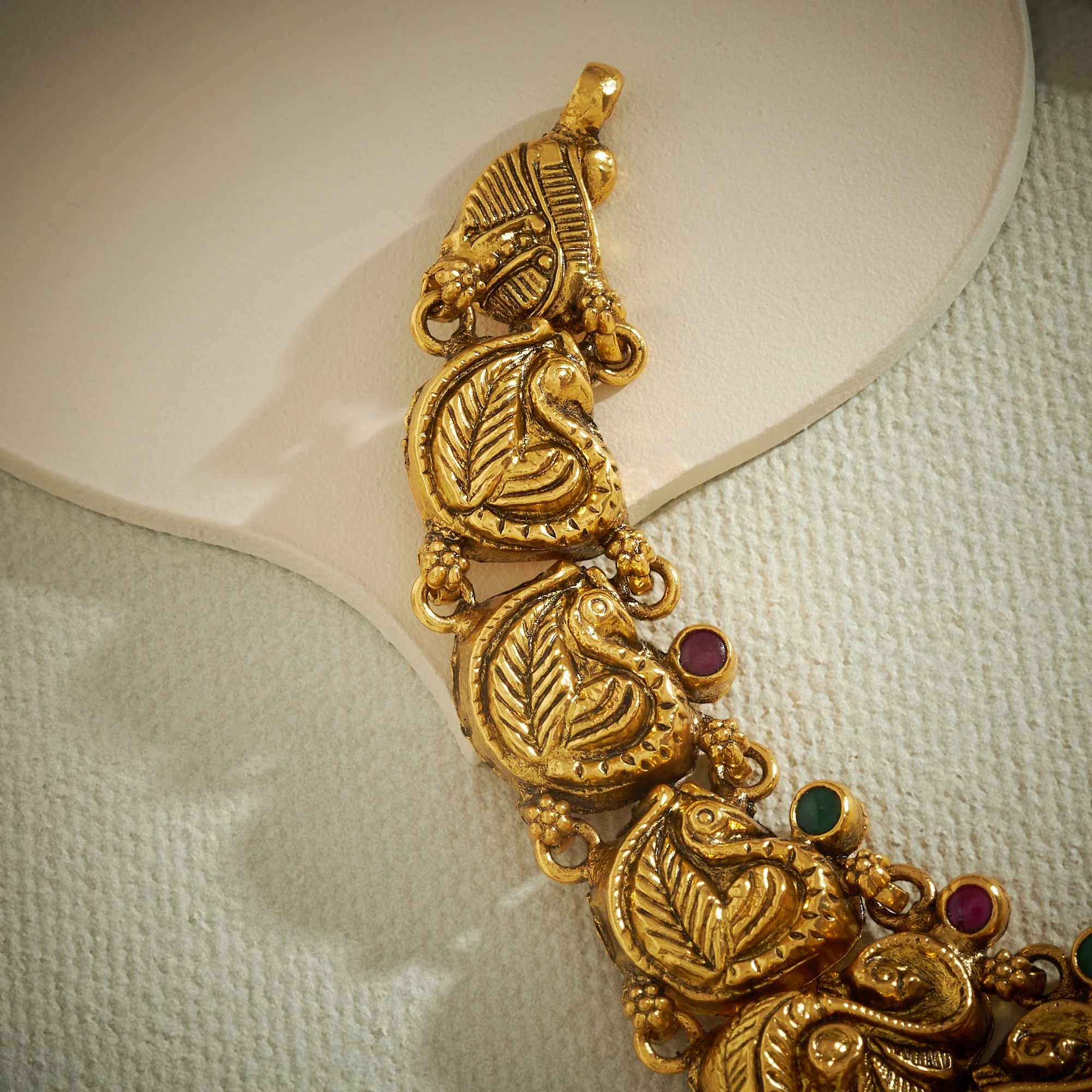 Charulika Temple Necklace - Image 3