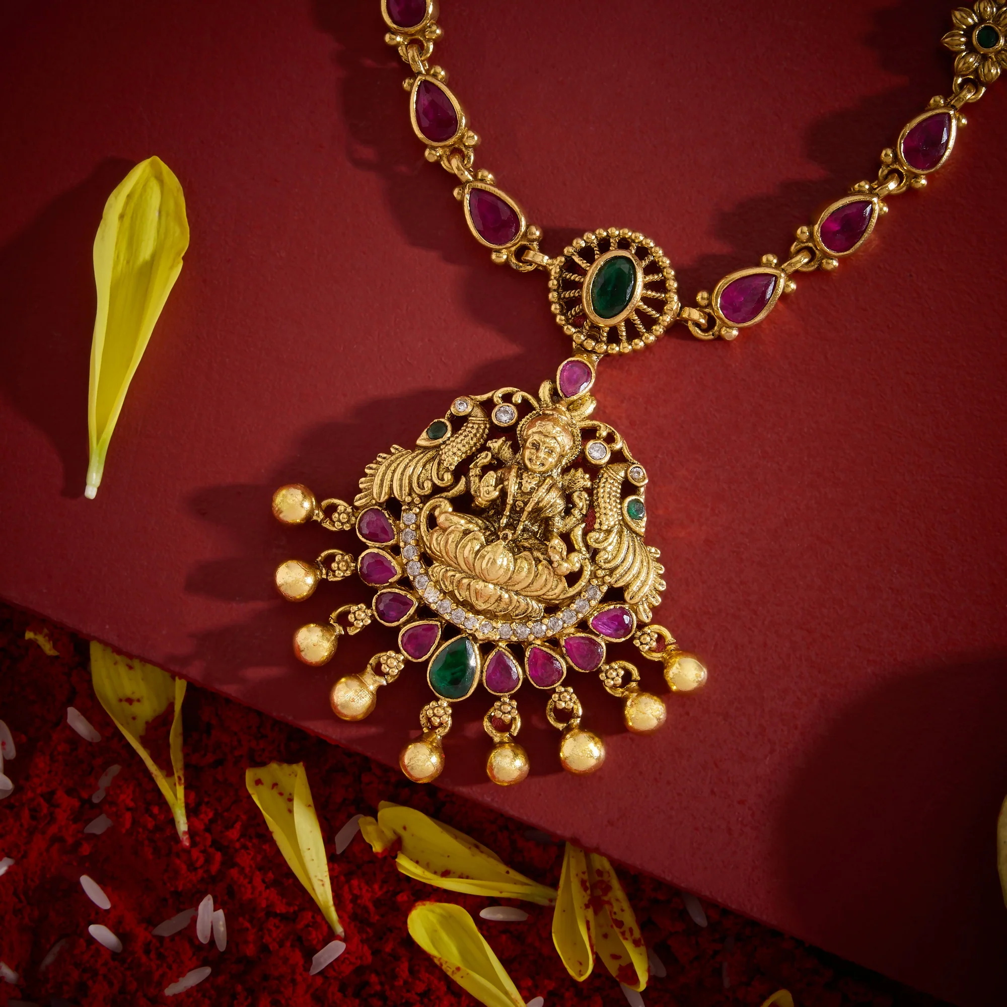 Chitradevi Temple Necklace - Image 2