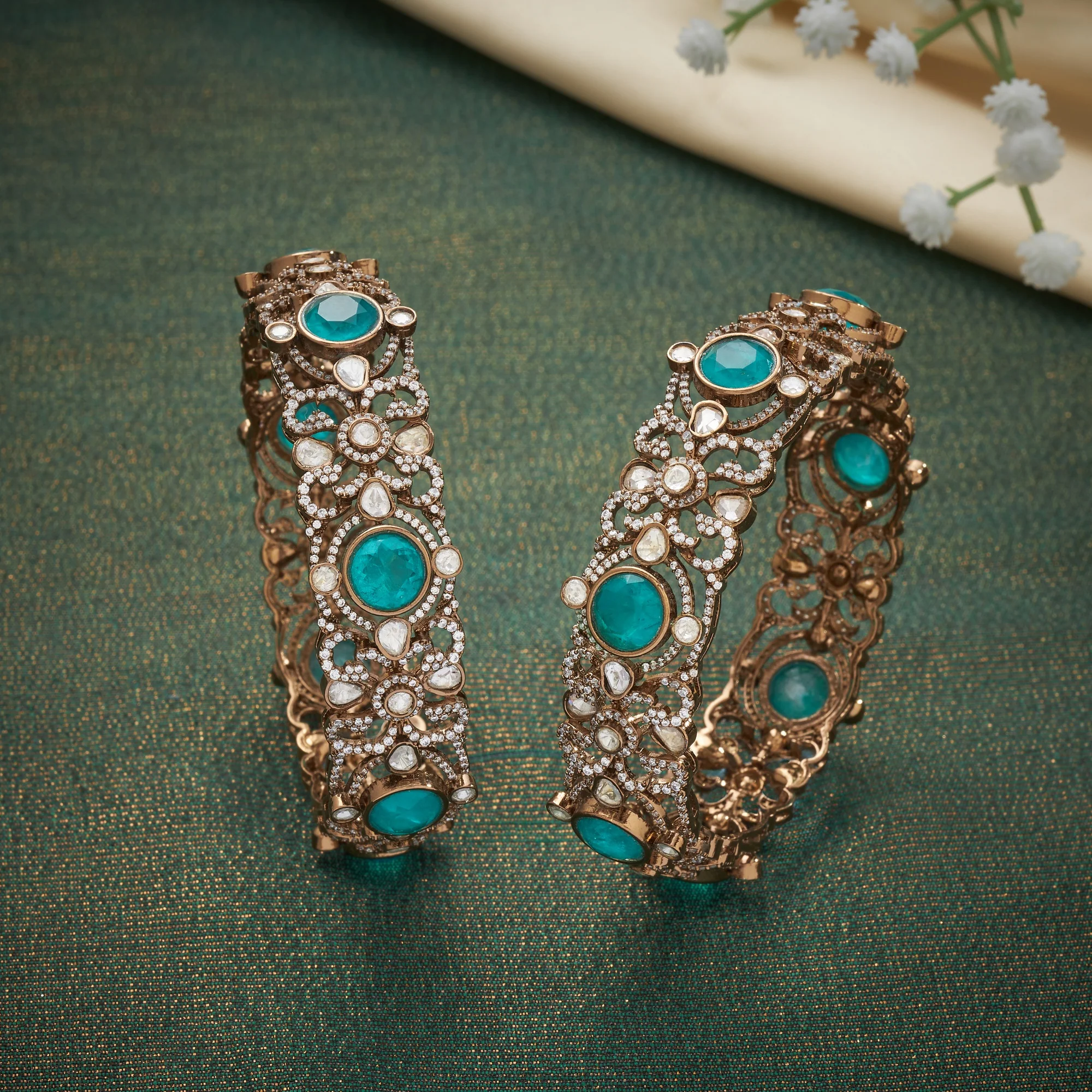 Circlora-Verdelune Bangles - Image 2
