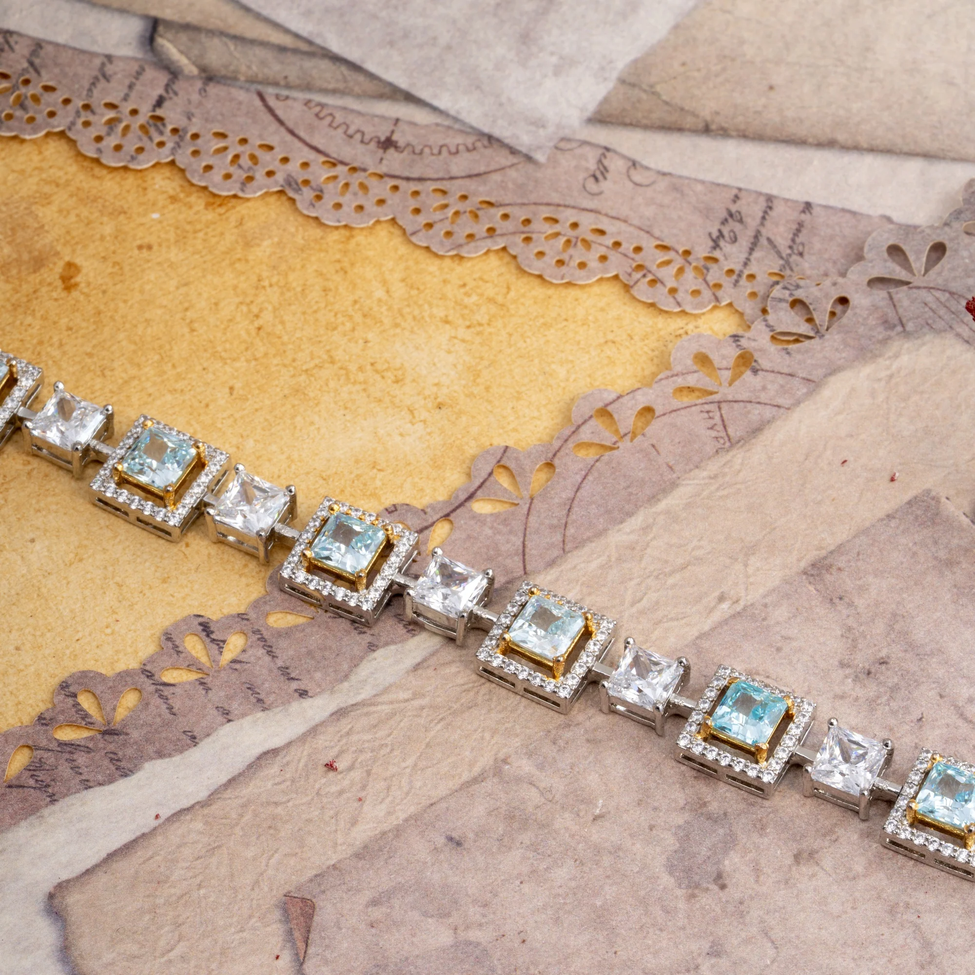 Cubic Sparkle Bracelet - Image 2