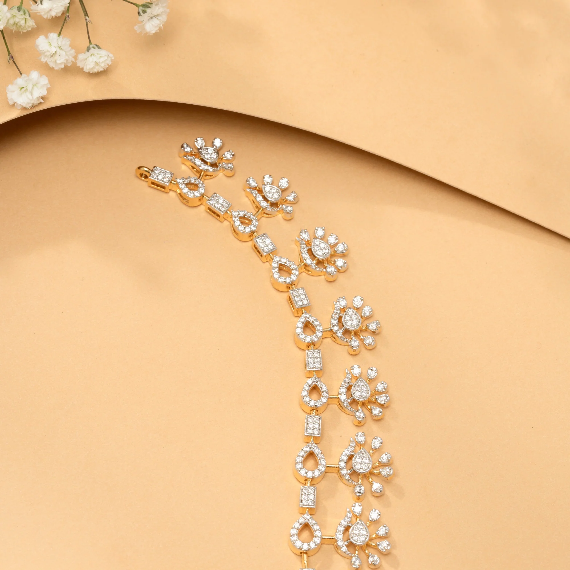 Lavender CZ Necklace Set - Image 3