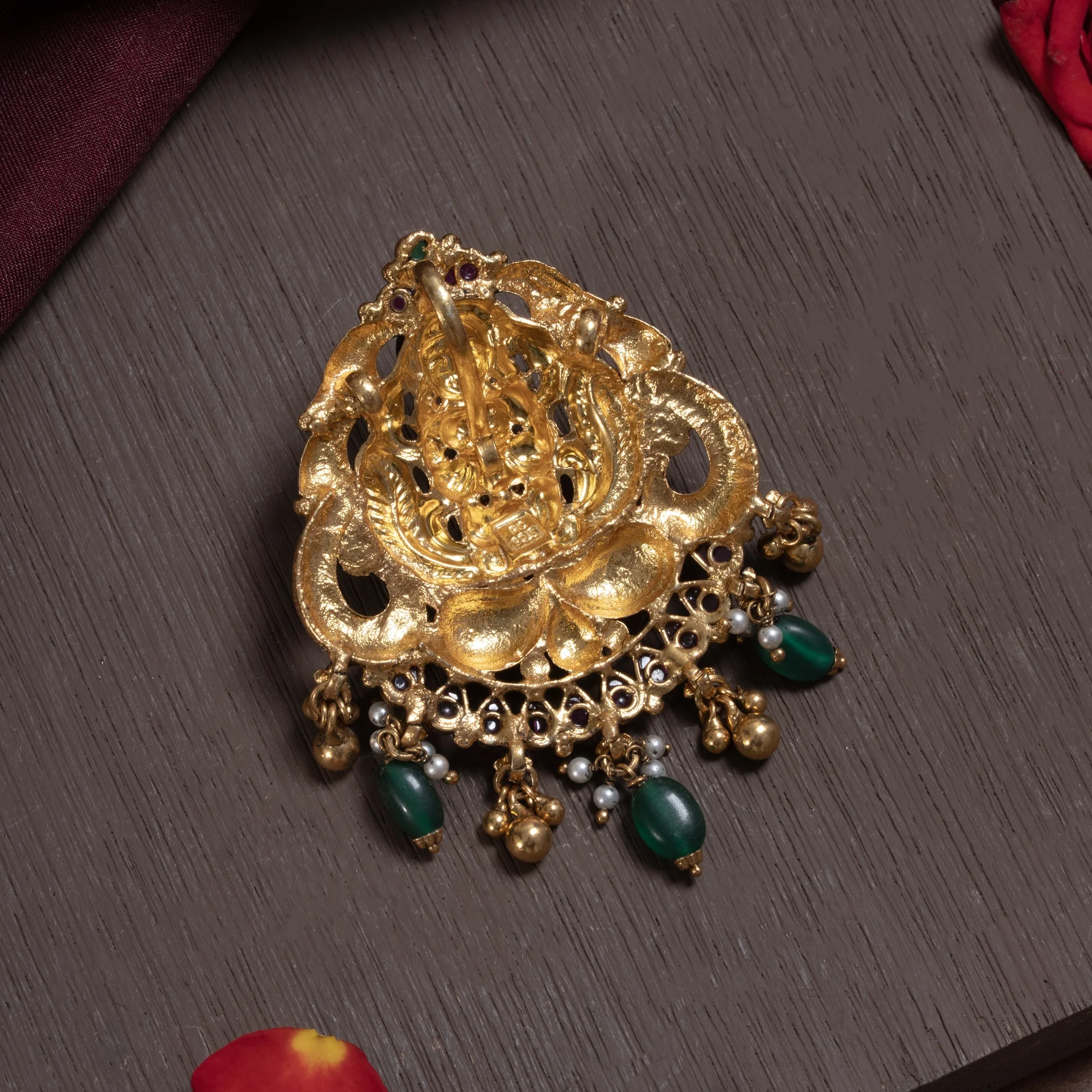 Devi Lavanyavati Jadau Pendant - Image 3
