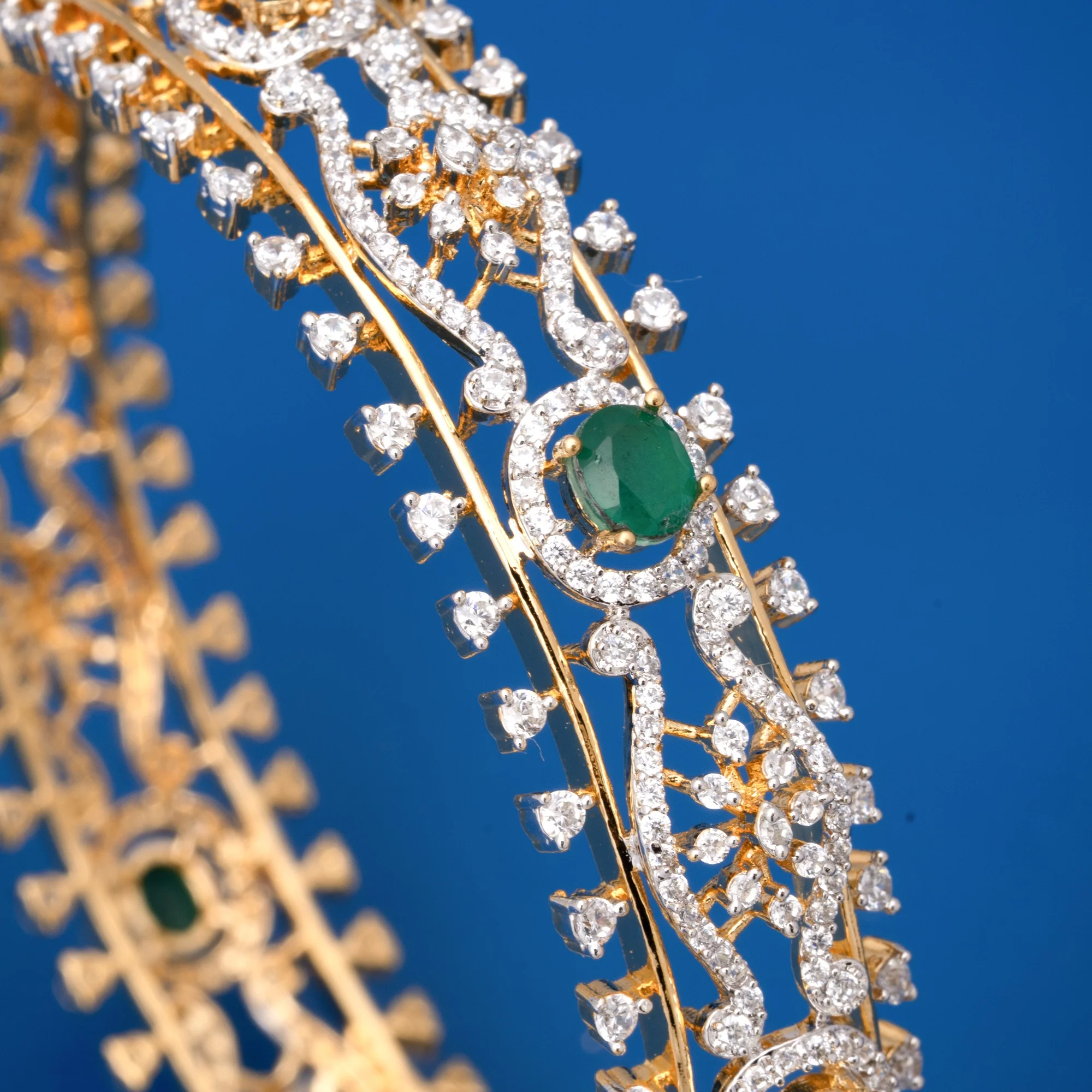 Emeraldia CZ Bangles - Image 2