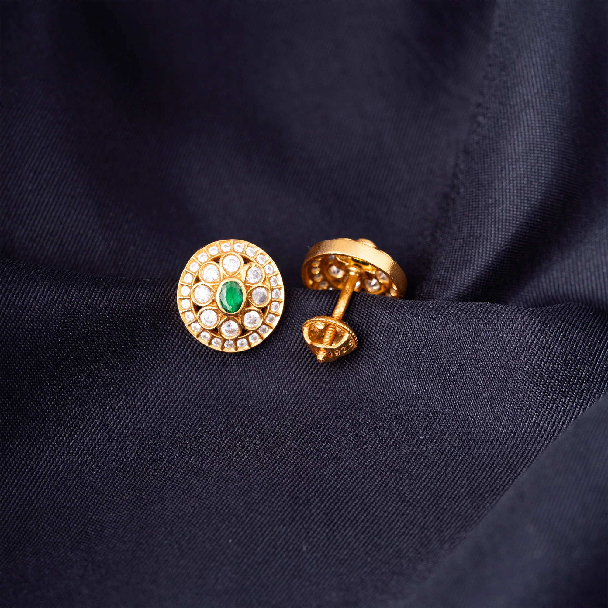 Emerisa Bloom Stud Earrings - Image 2