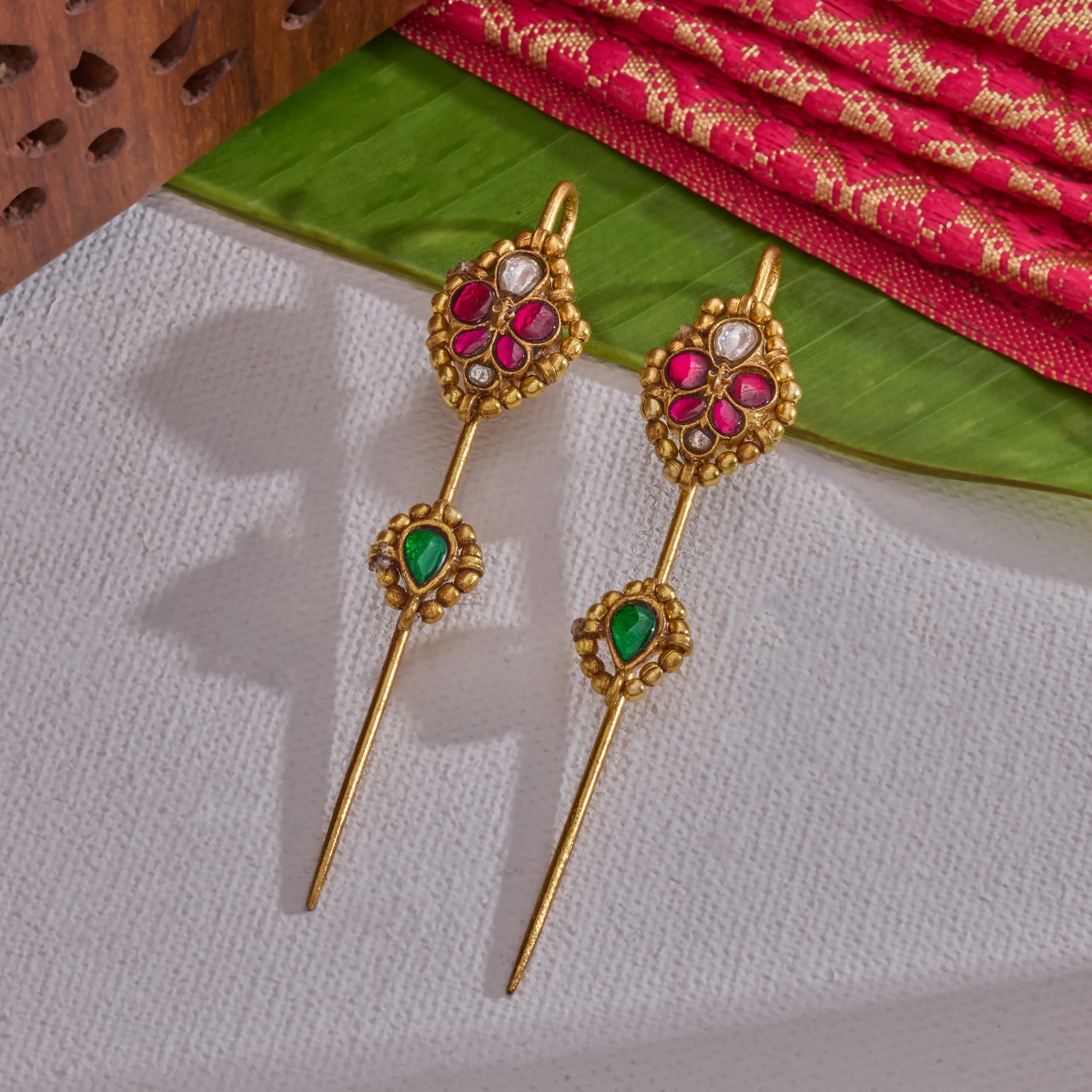 Florae Cuff Earrings - Image 3