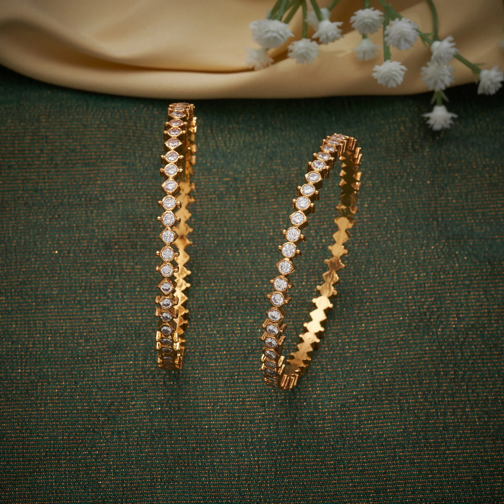Glimora Stone Bangles - Image 2