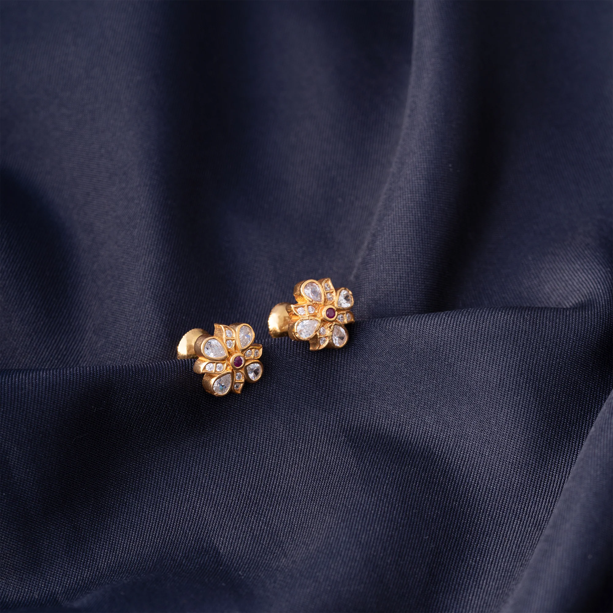 Gulaabsiya Stud Earrings - Image 2
