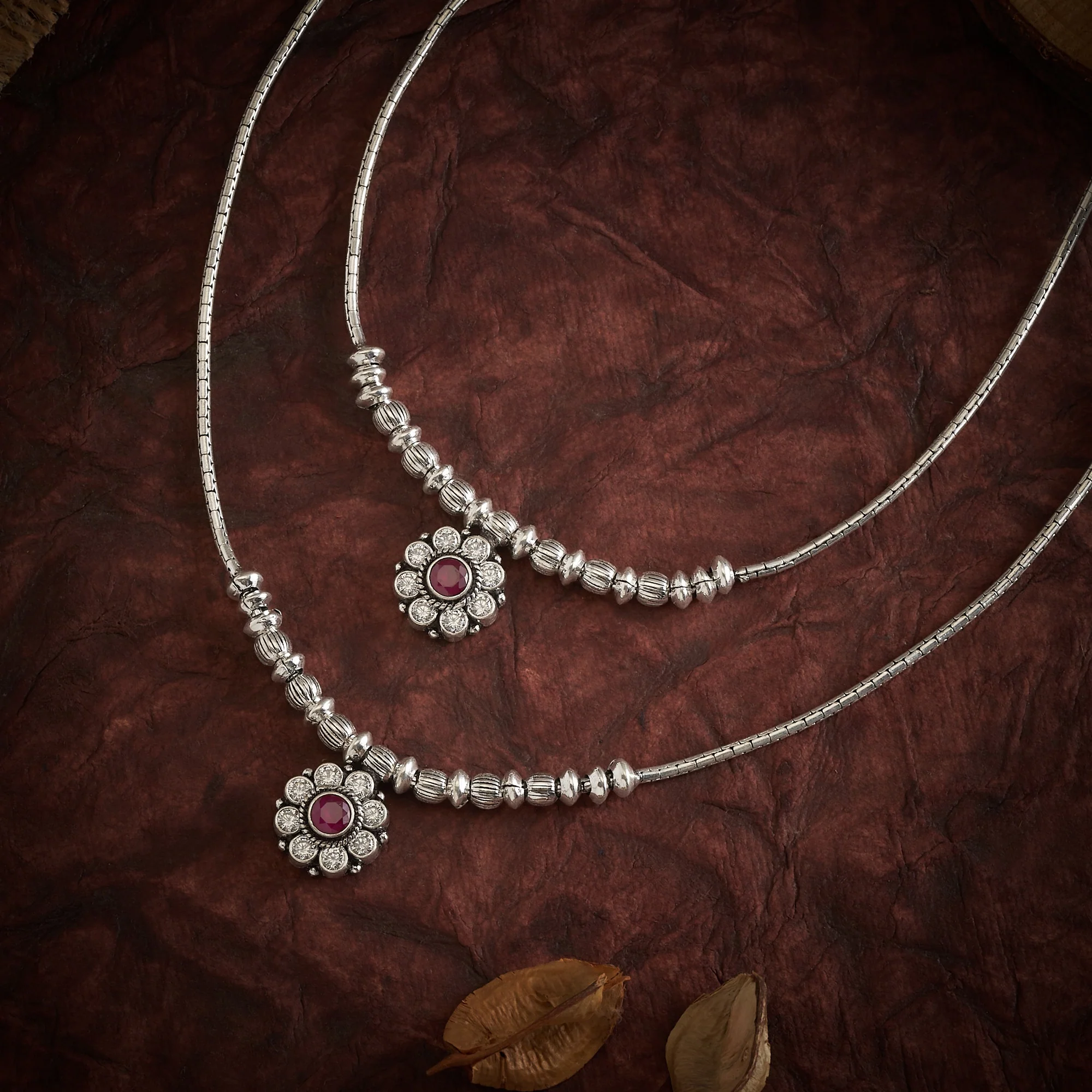 Gulvira Oxidized Payal - Image 3