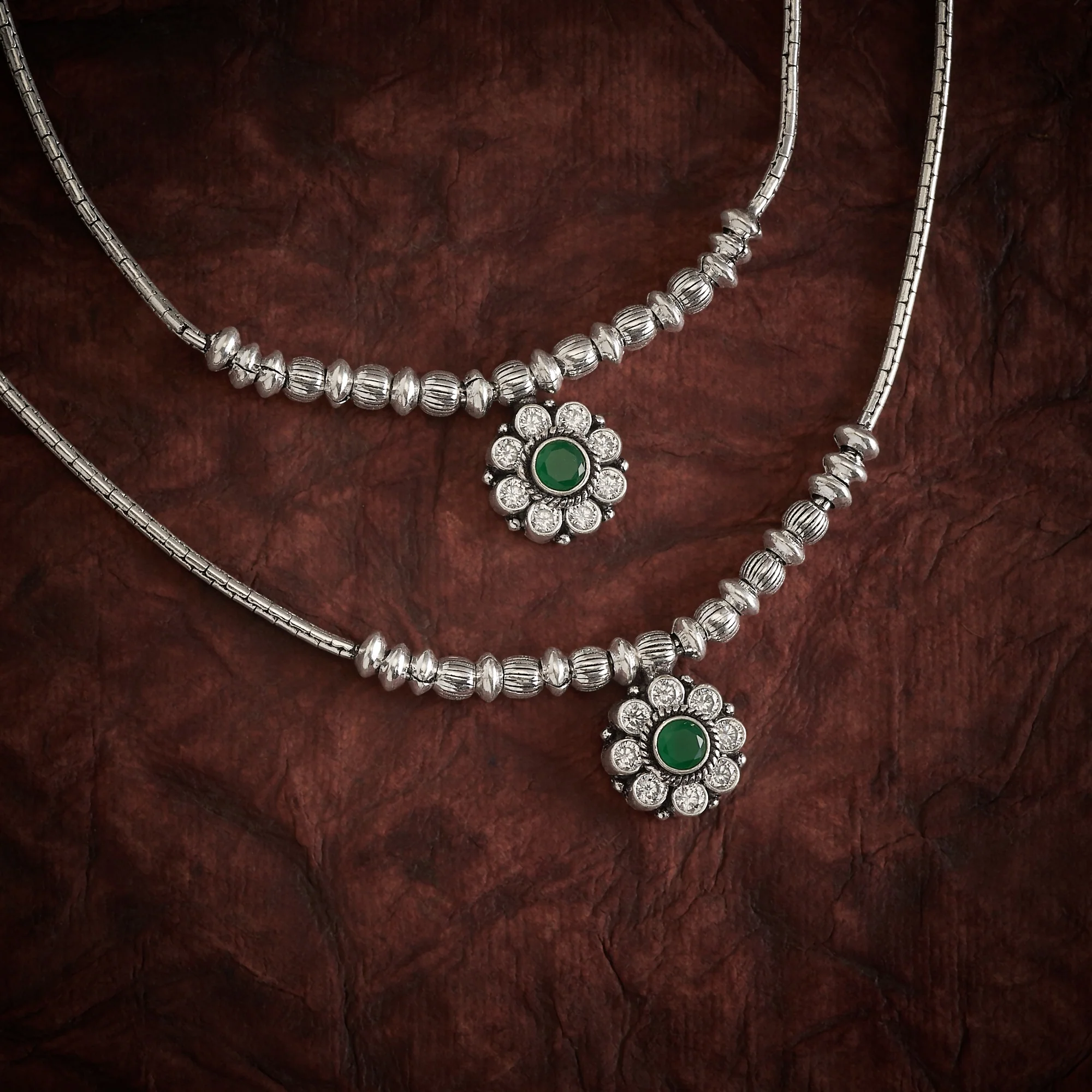 Gulvira Oxidized Payal - Image 5