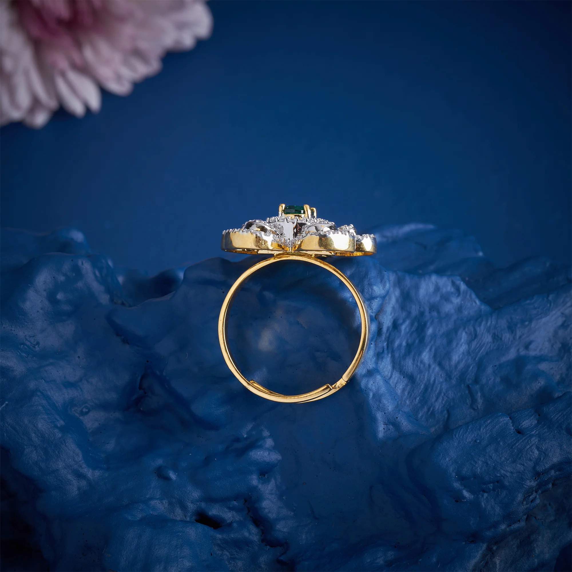 Helia Flora Cz Ring - Image 4