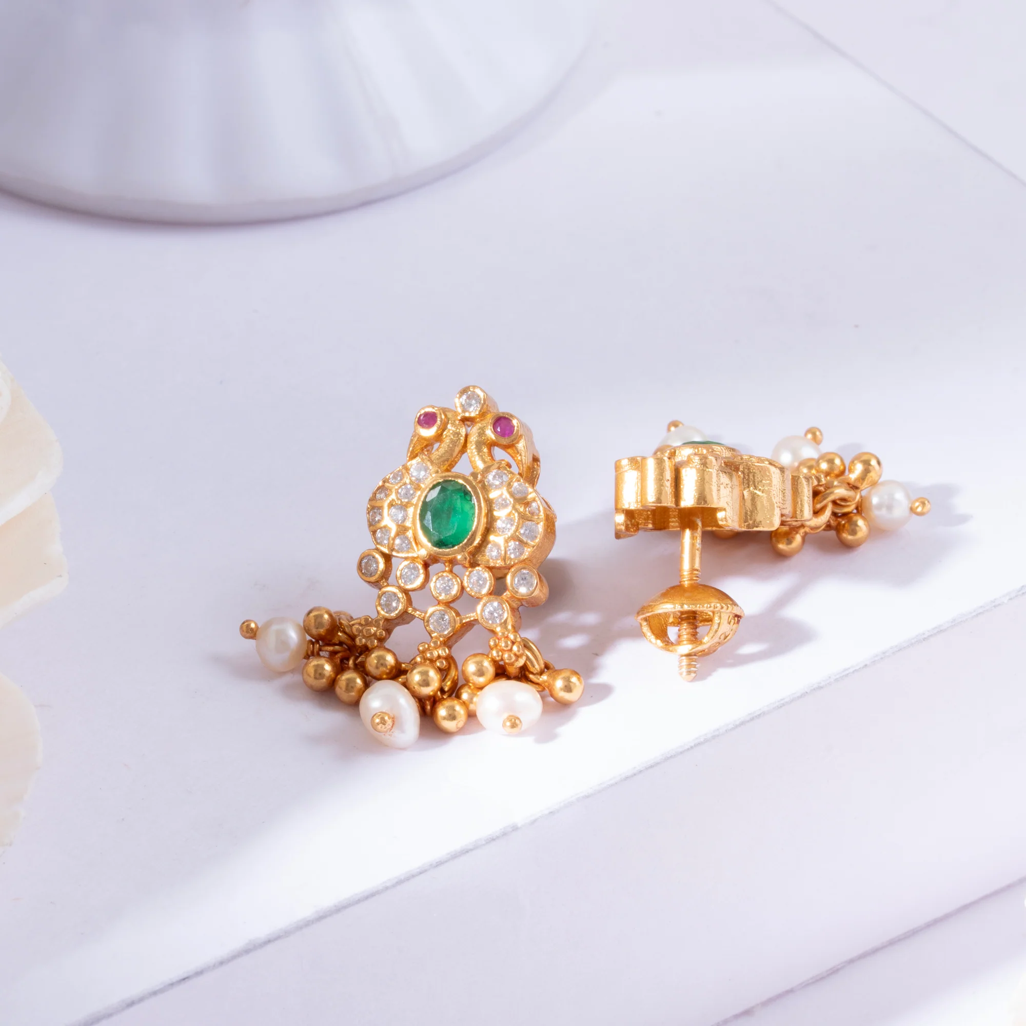 Jewel Of The Rain Danglers - Image 3