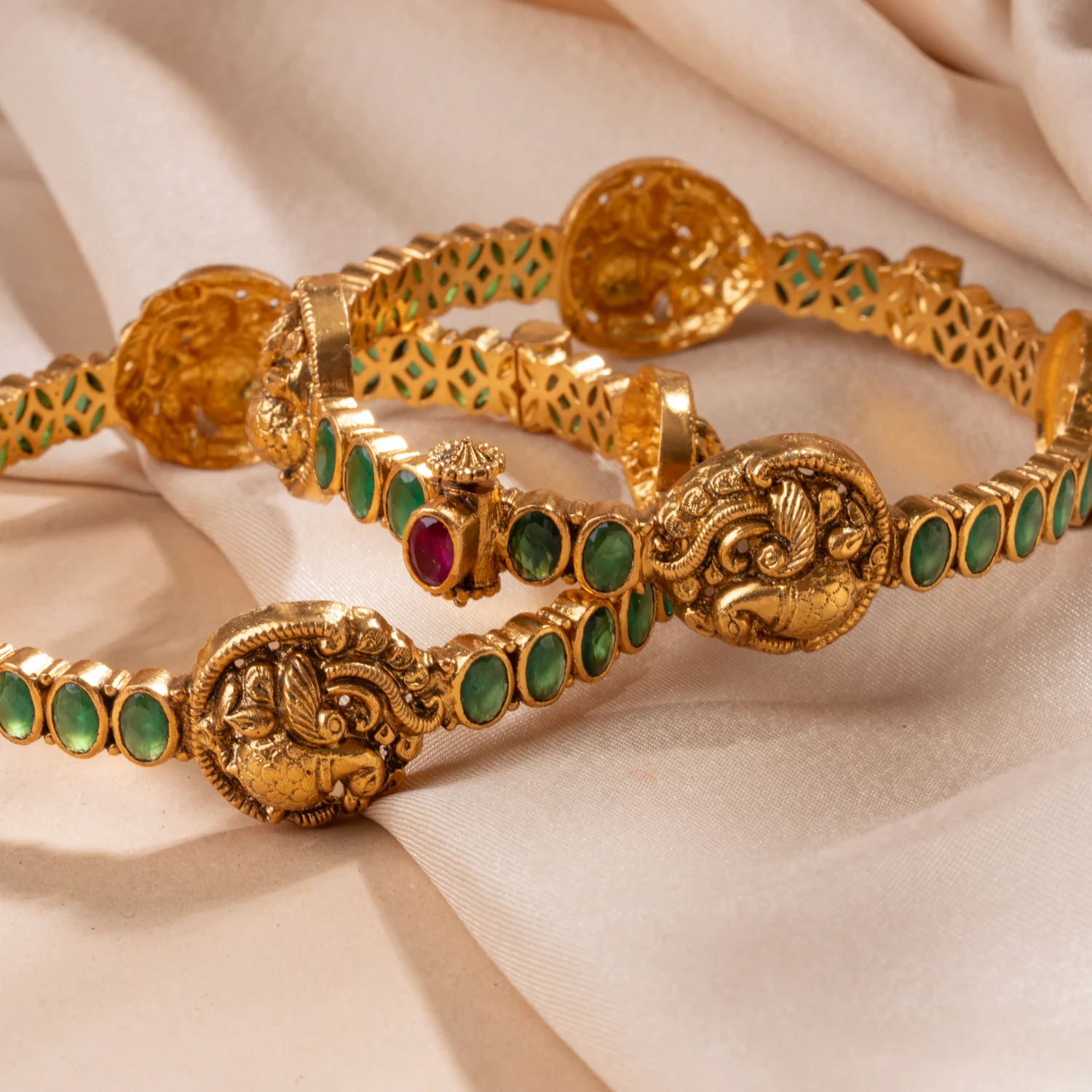 Kanganmani Gems Bangles - Image 4