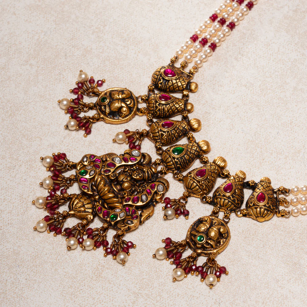 Shri Amrita Short Necklace - Image 2