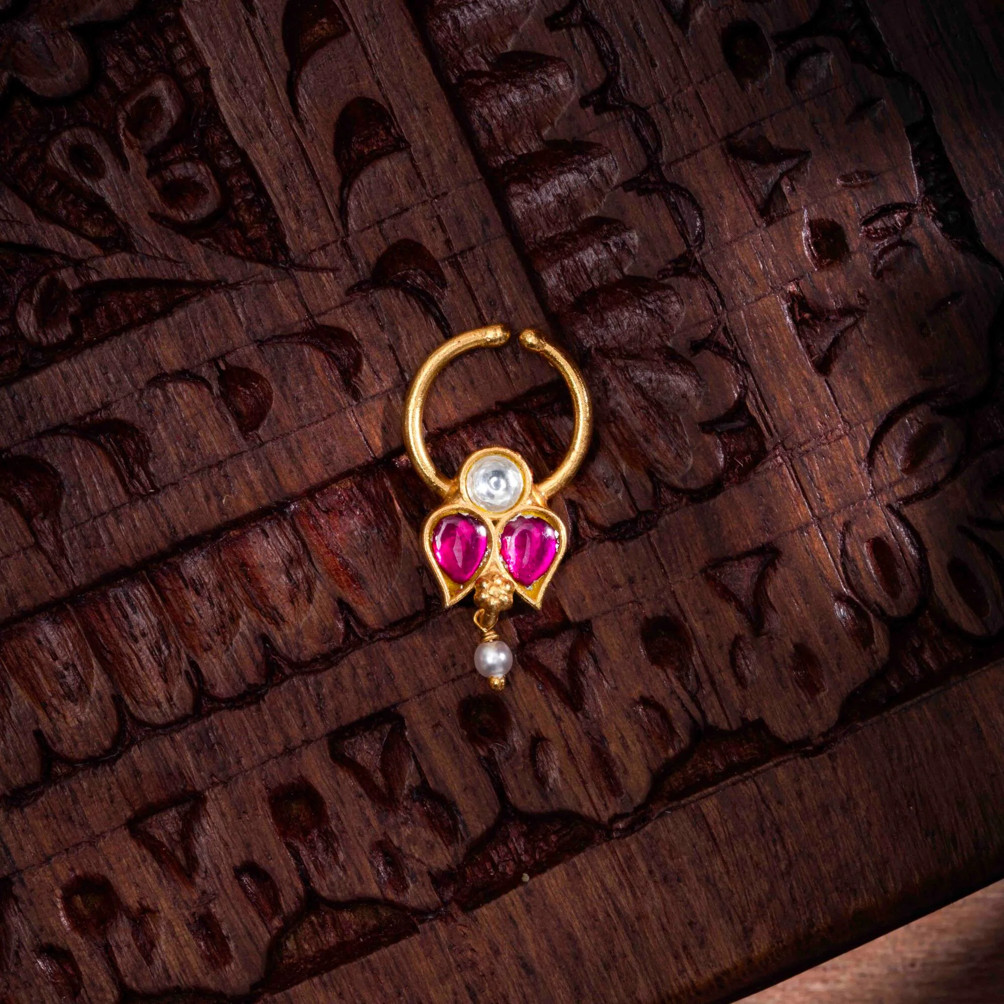 Mahira Kundan Septum Ring