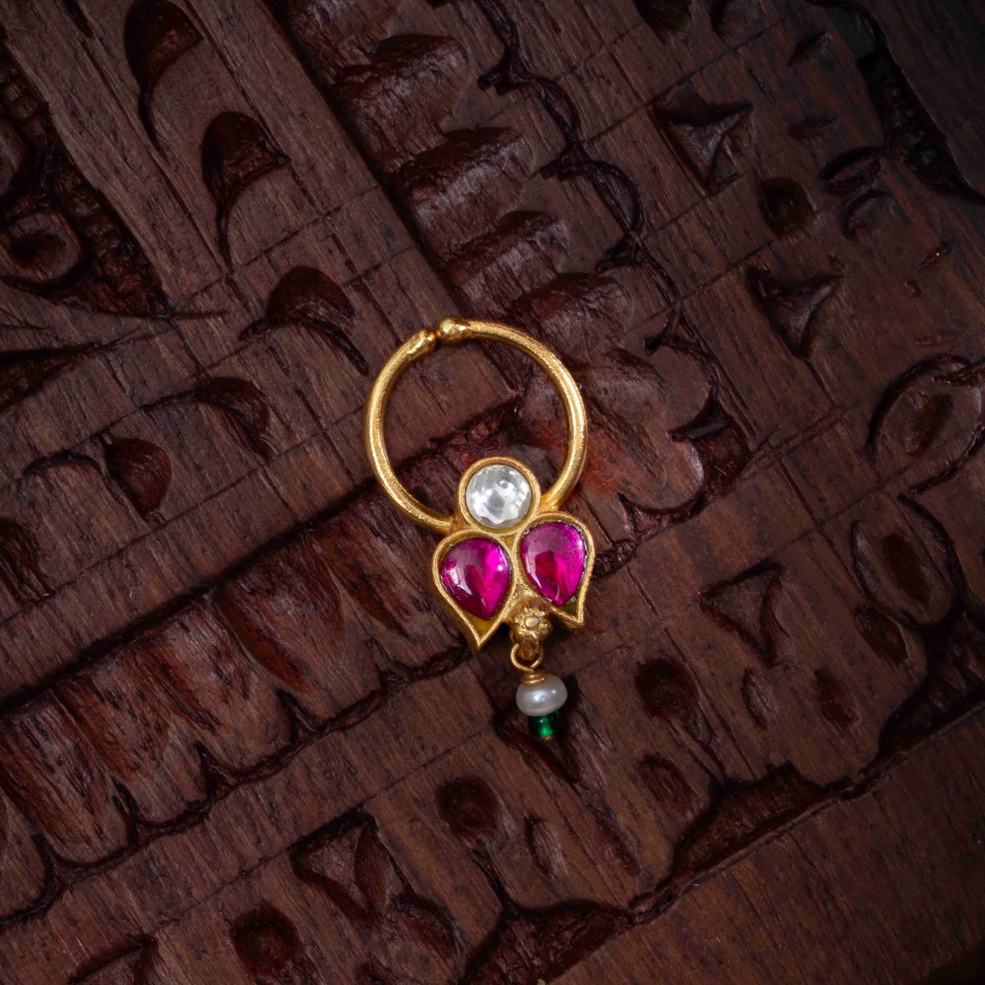 Mahira Kundan Septum Ring - Image 3