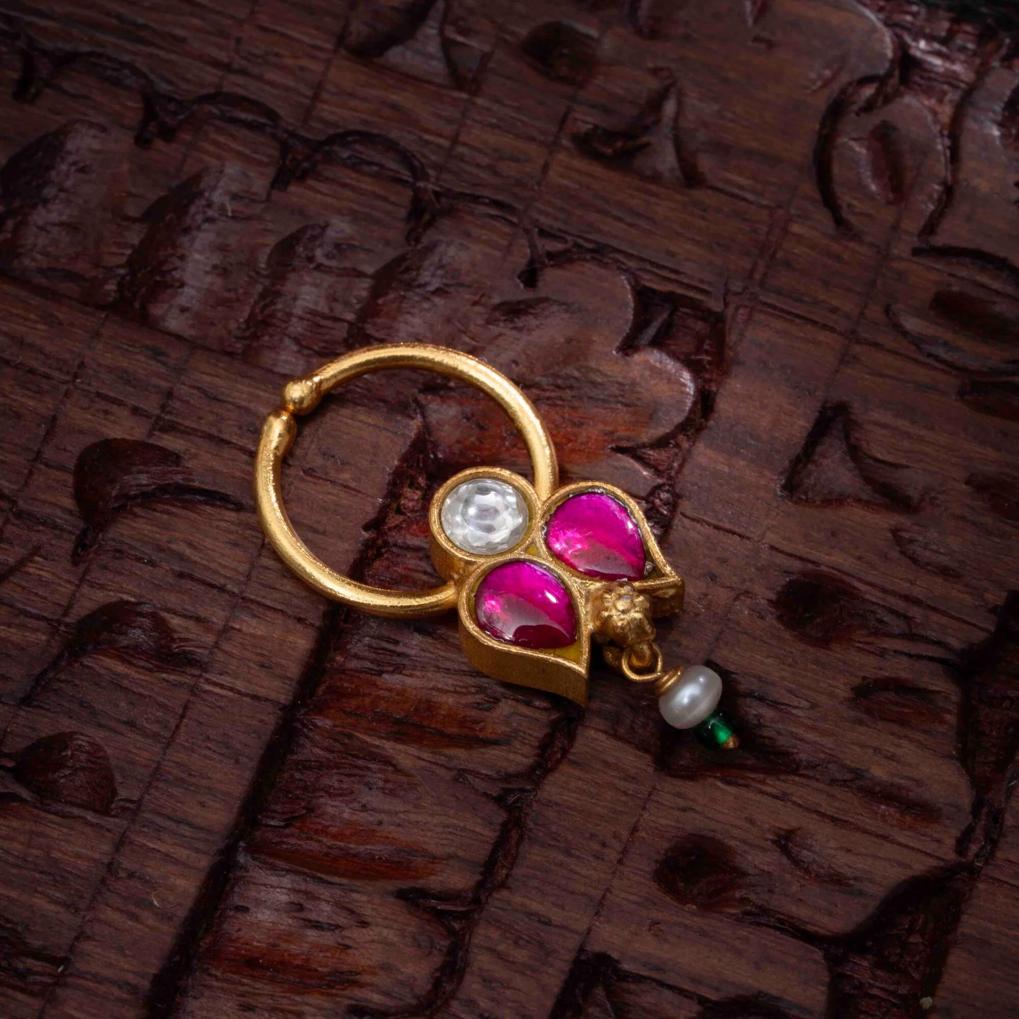 Mahira Kundan Septum Ring - Image 4