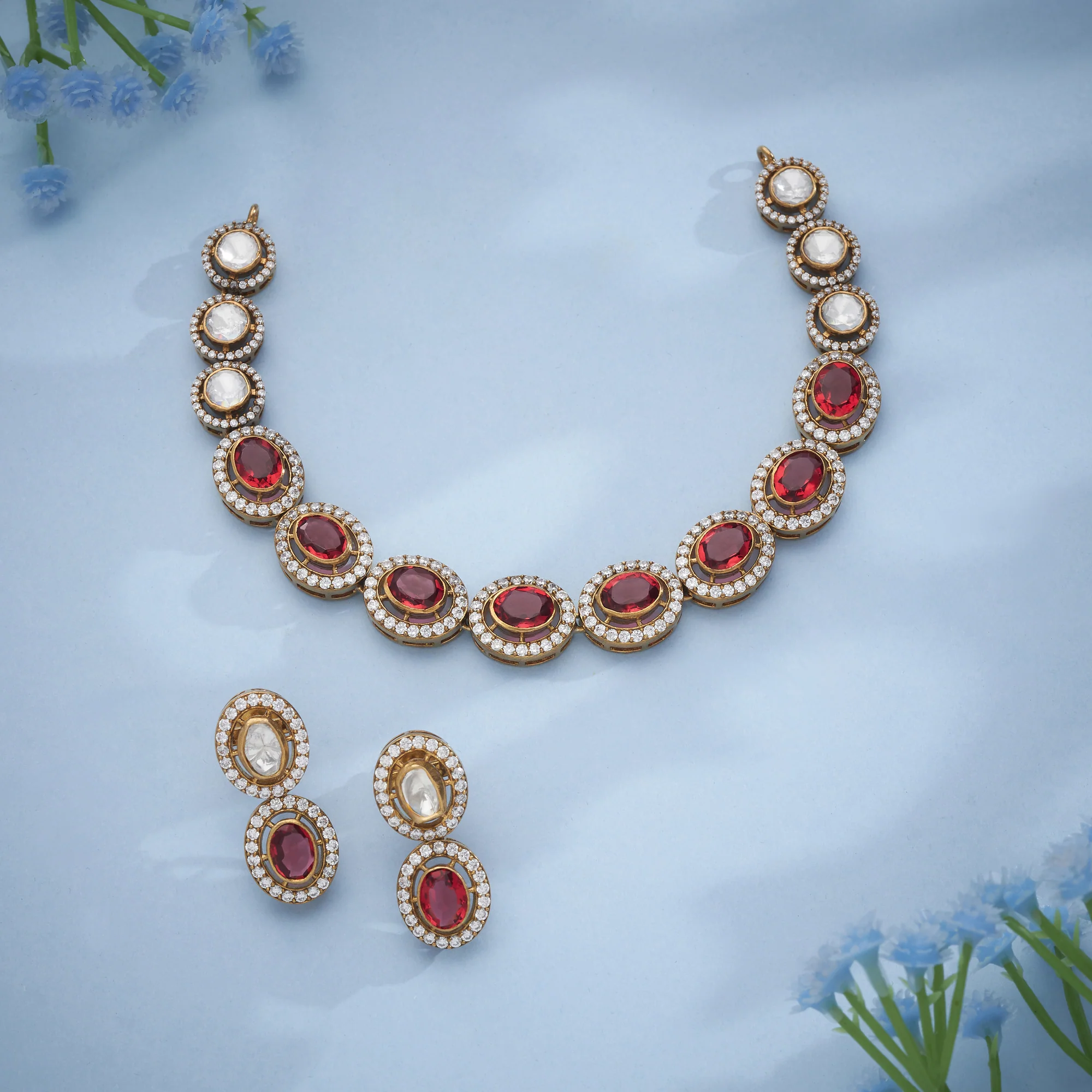 Manikaara Victorian Necklace Set