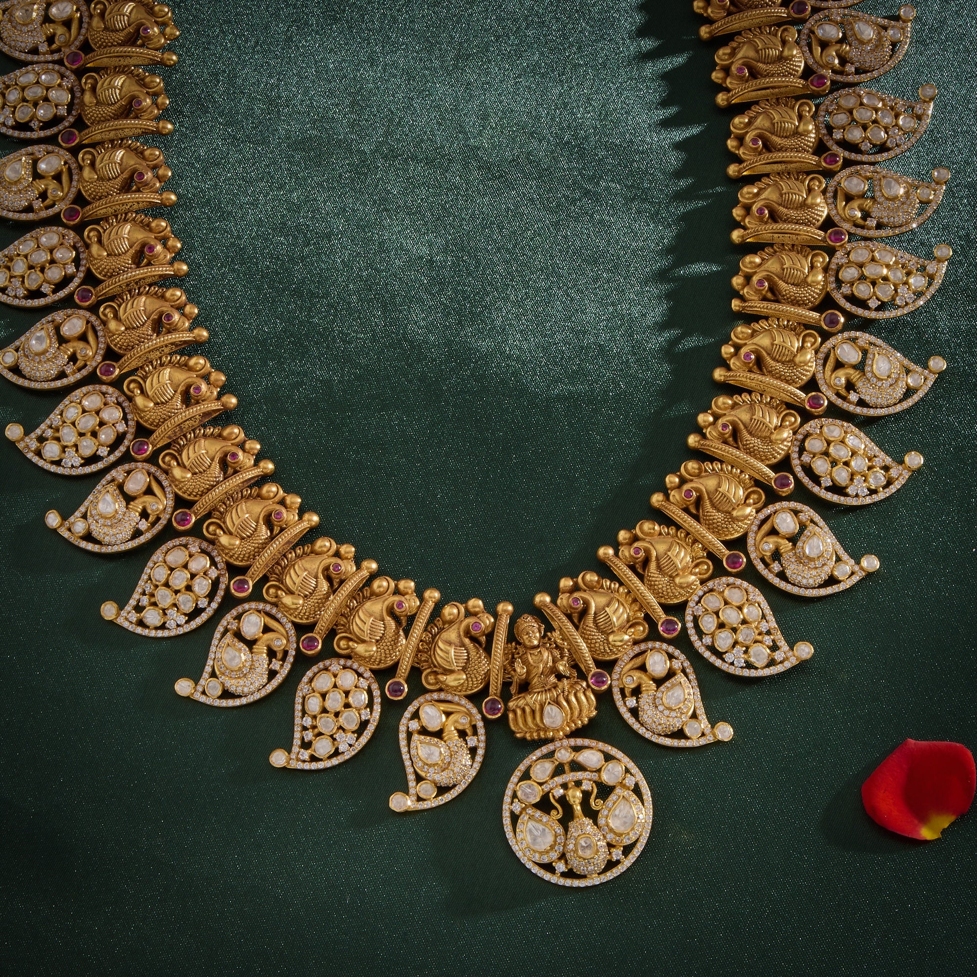 Moissaria Lakshmi Polki Haaram - Image 2