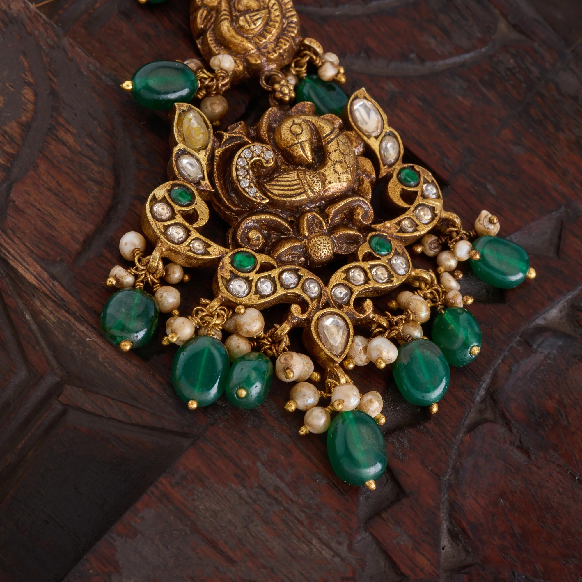 Morini Nakshi Maang Tikka - Image 2