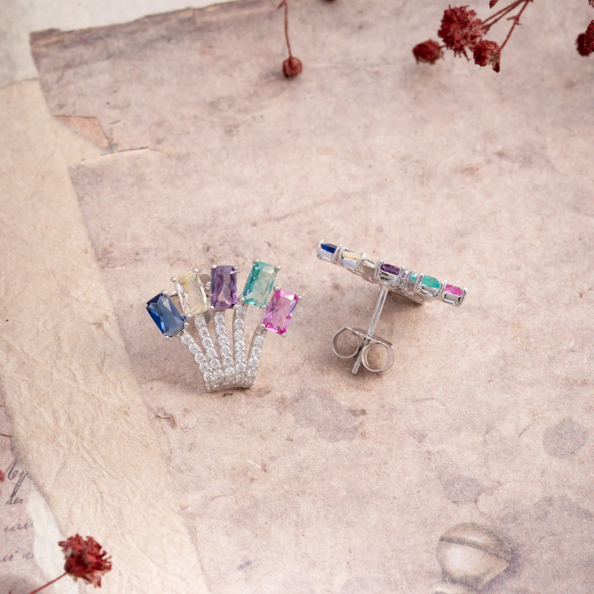 Multi-Color Spark Studs - Image 3