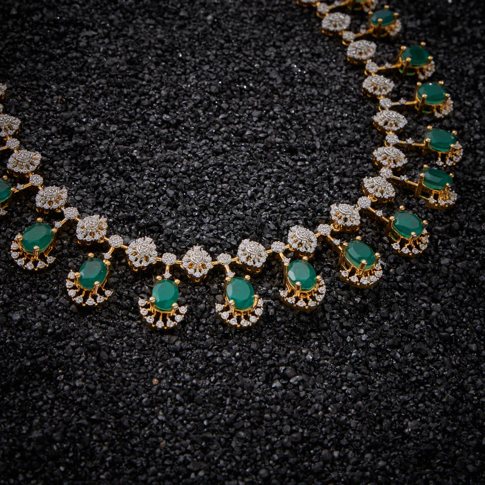Ovaluxe Zircon Necklace Set - Image 2