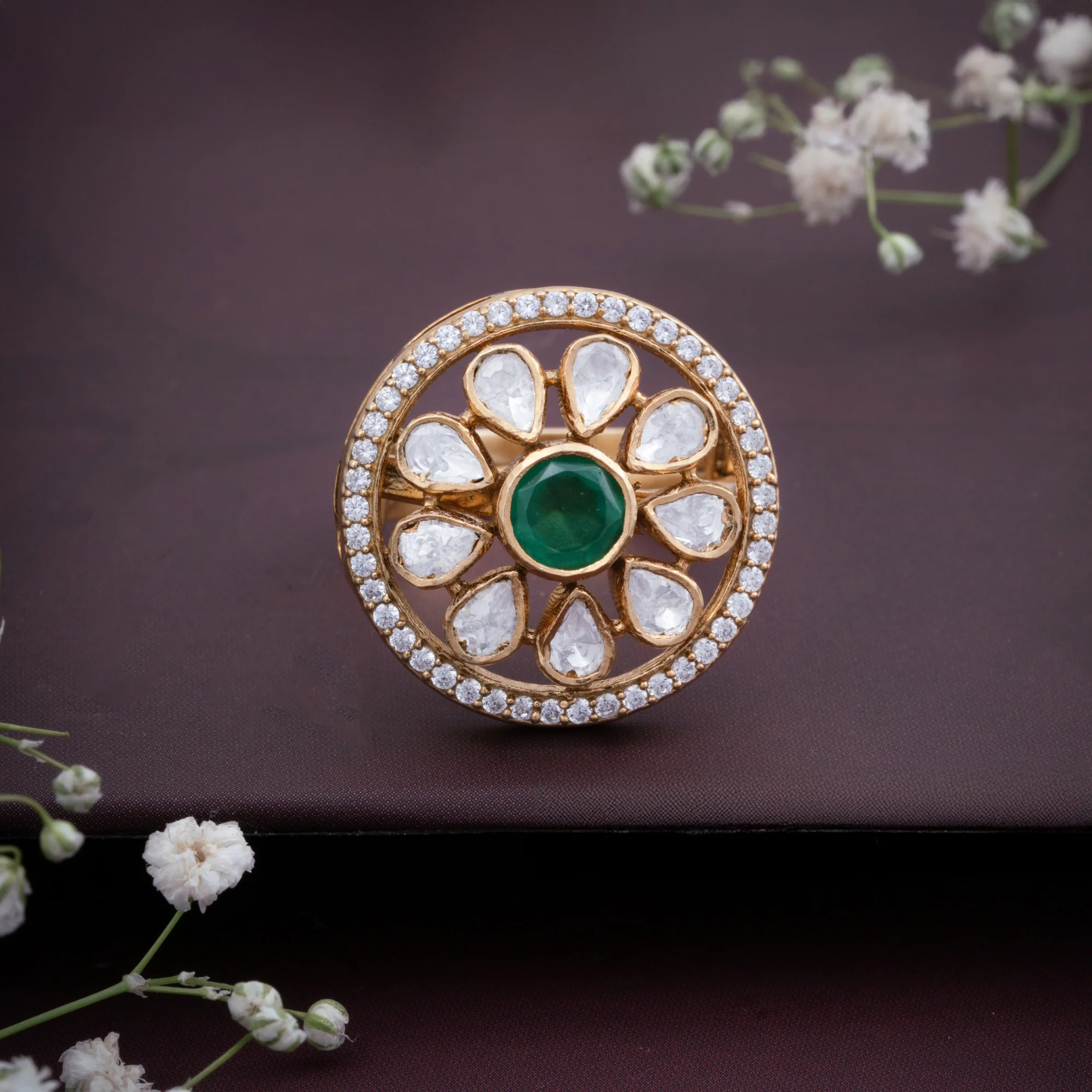 Panna Bloomlet Ring
