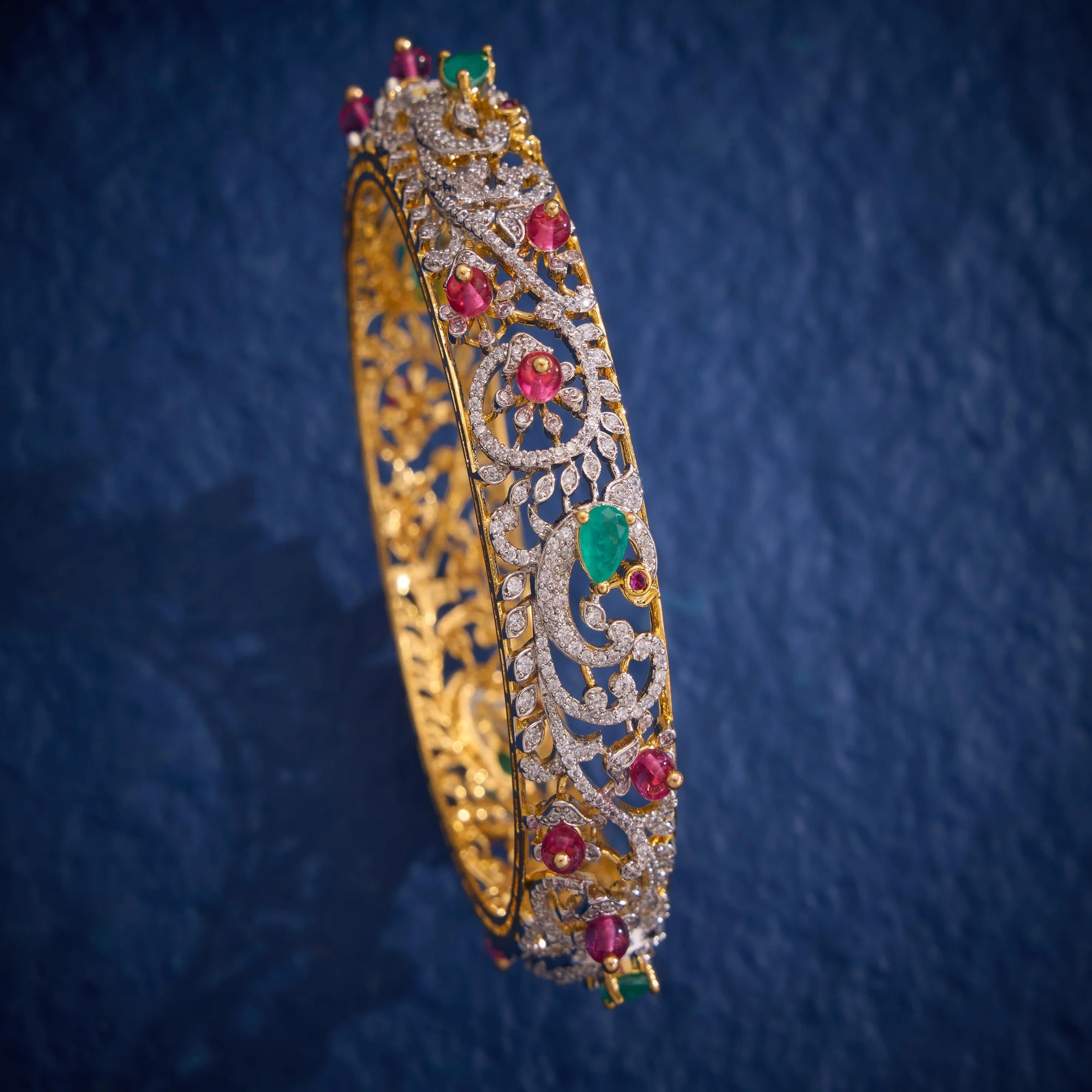 Peacora Cz Bangles - Image 3