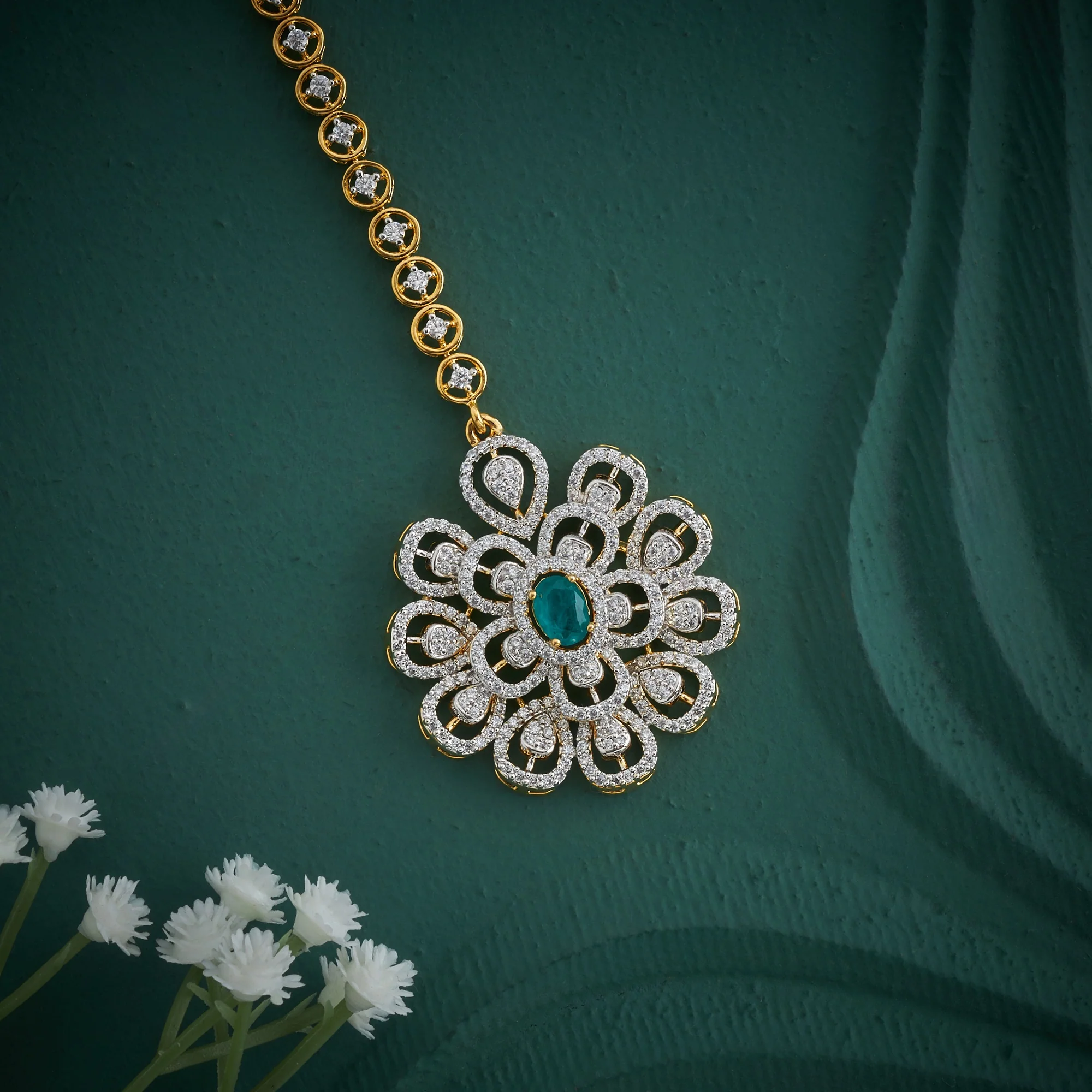 Phool CZ Tikka - Image 2