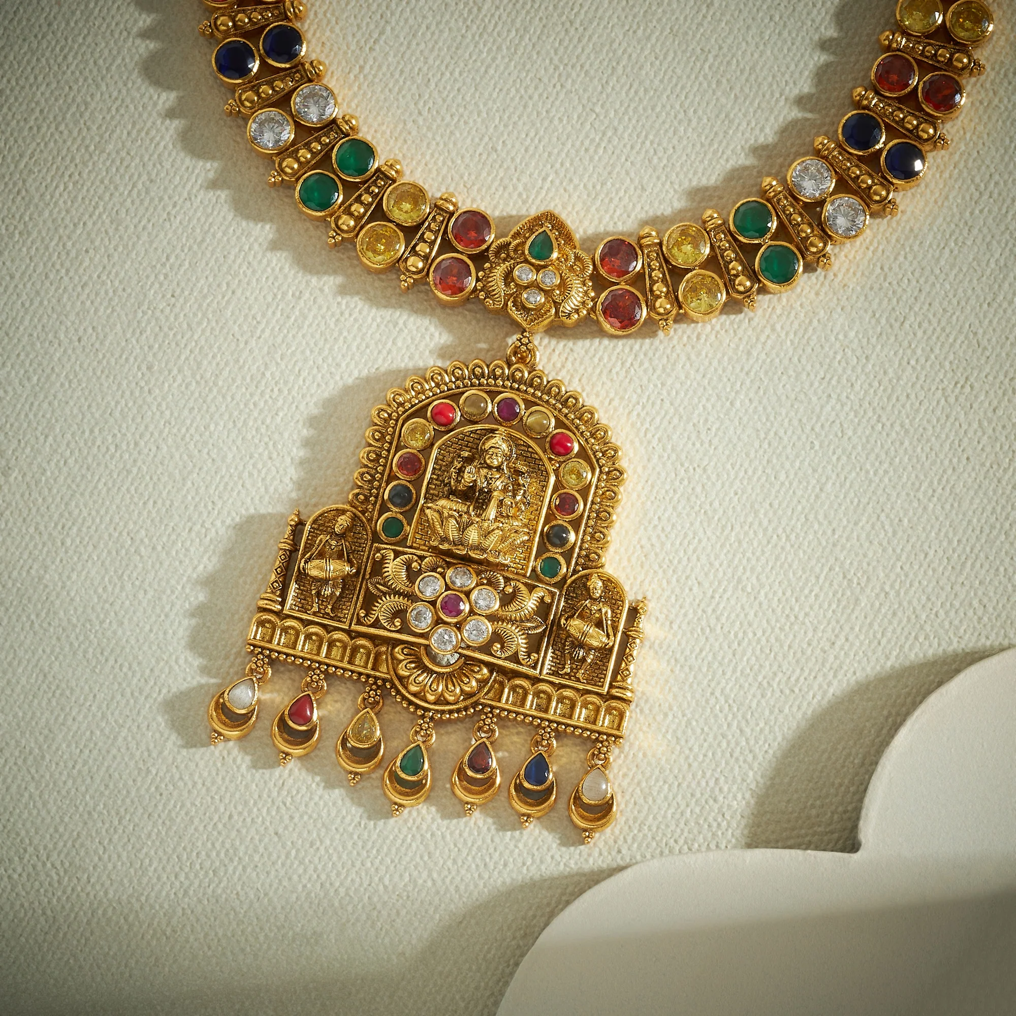 Padmasundari Temple Necklace - Image 3