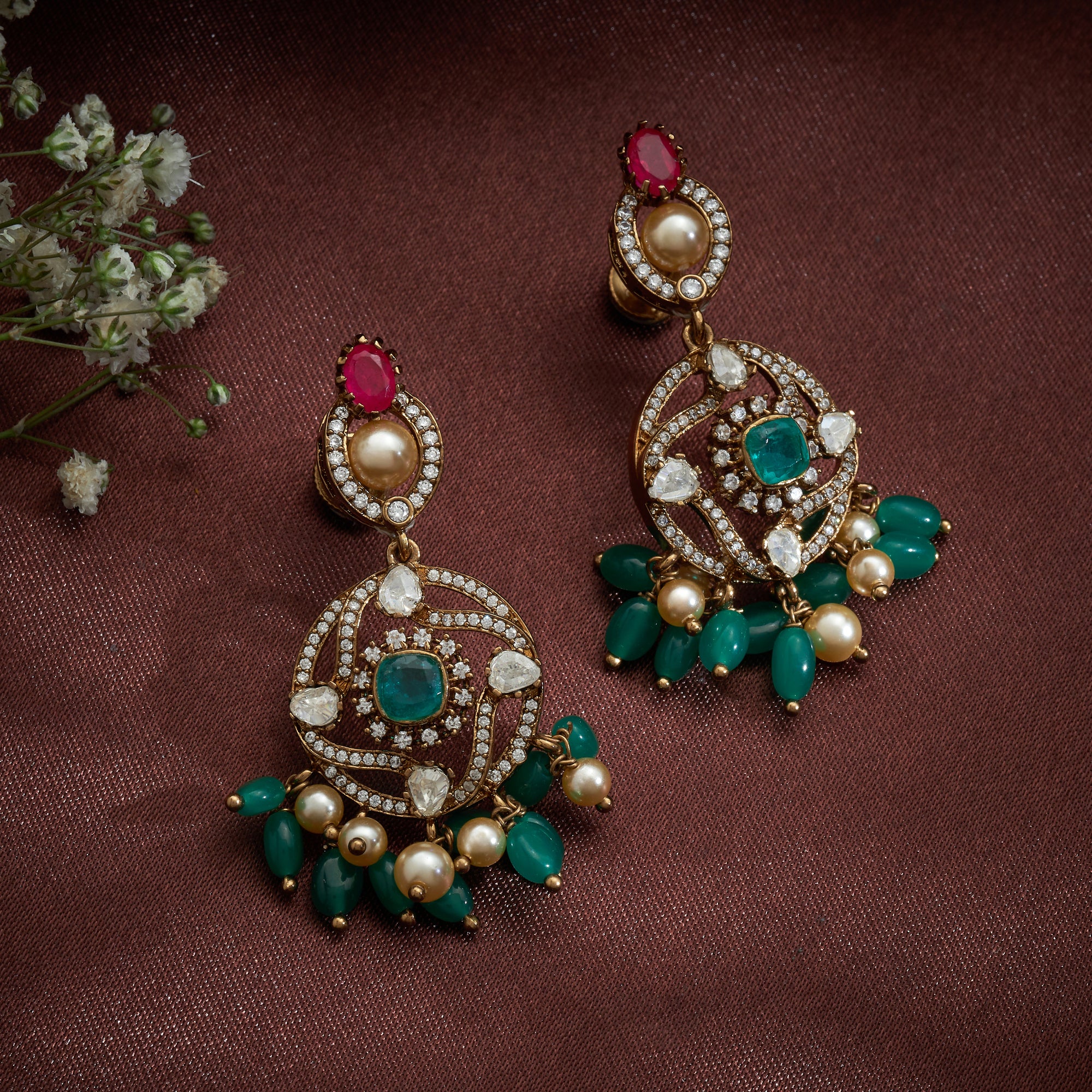Rukmara Victorian Necklace Set - Image 3