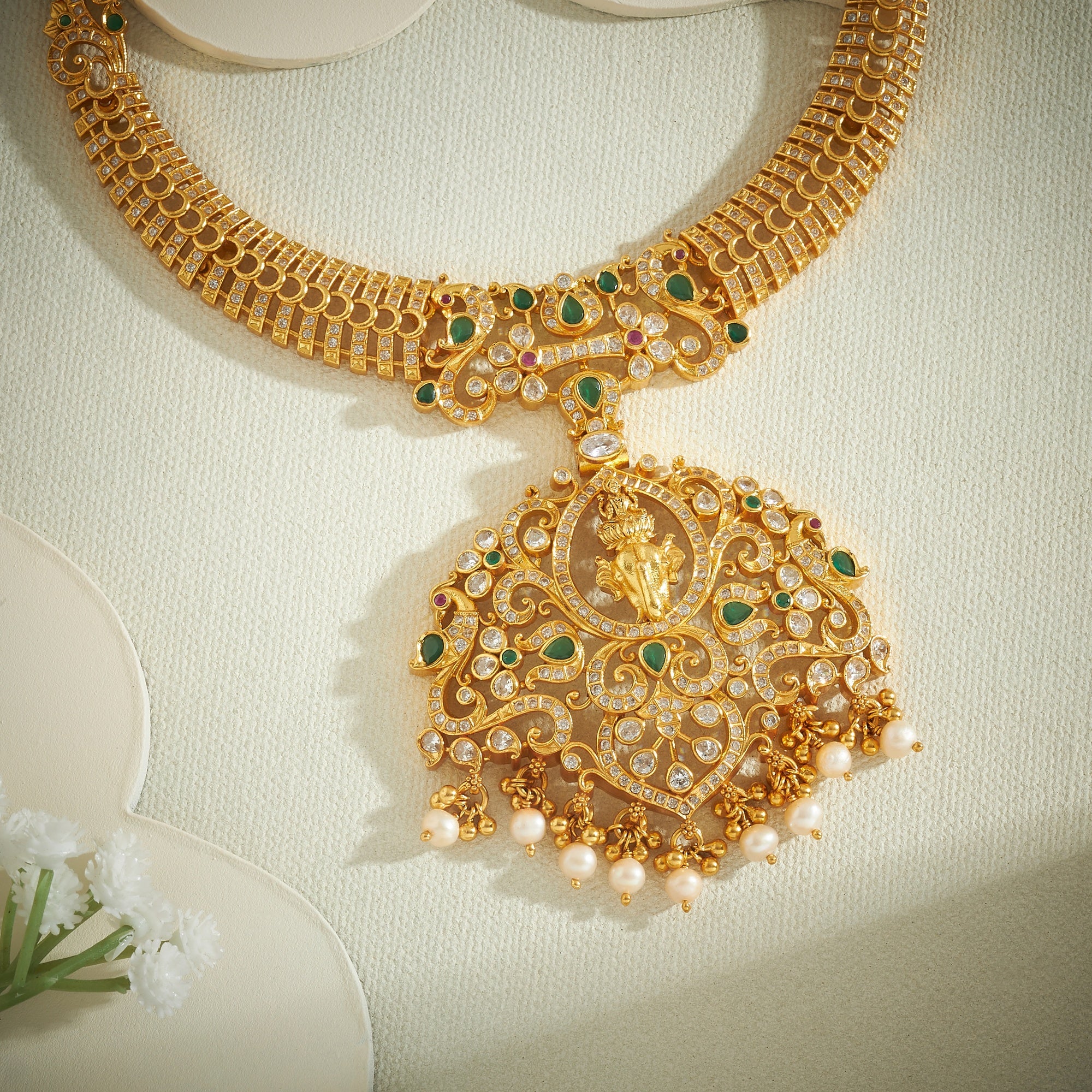 Shrinaya Temple Necklace - Image 2