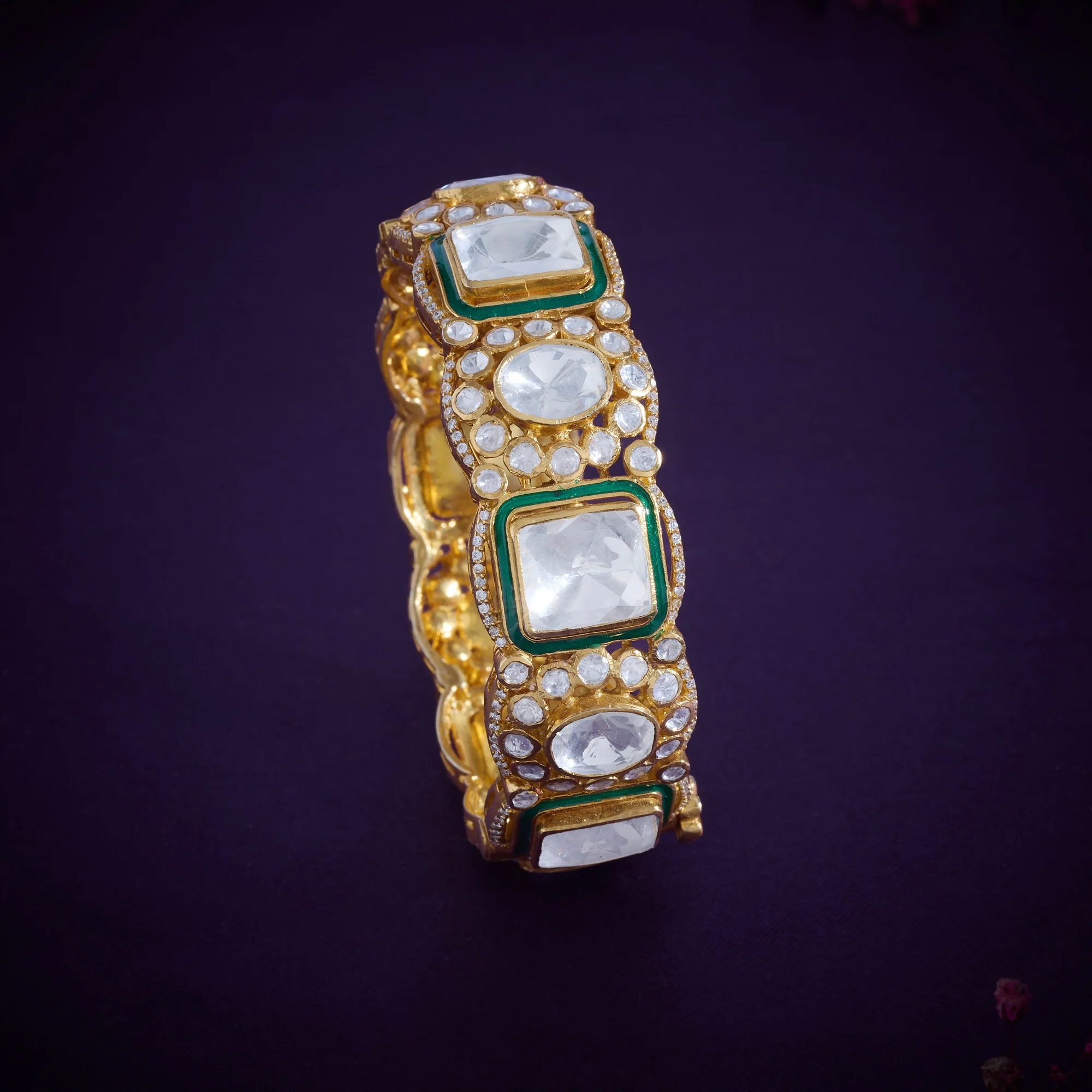 Squarlina Moissanites Bangles - Image 3