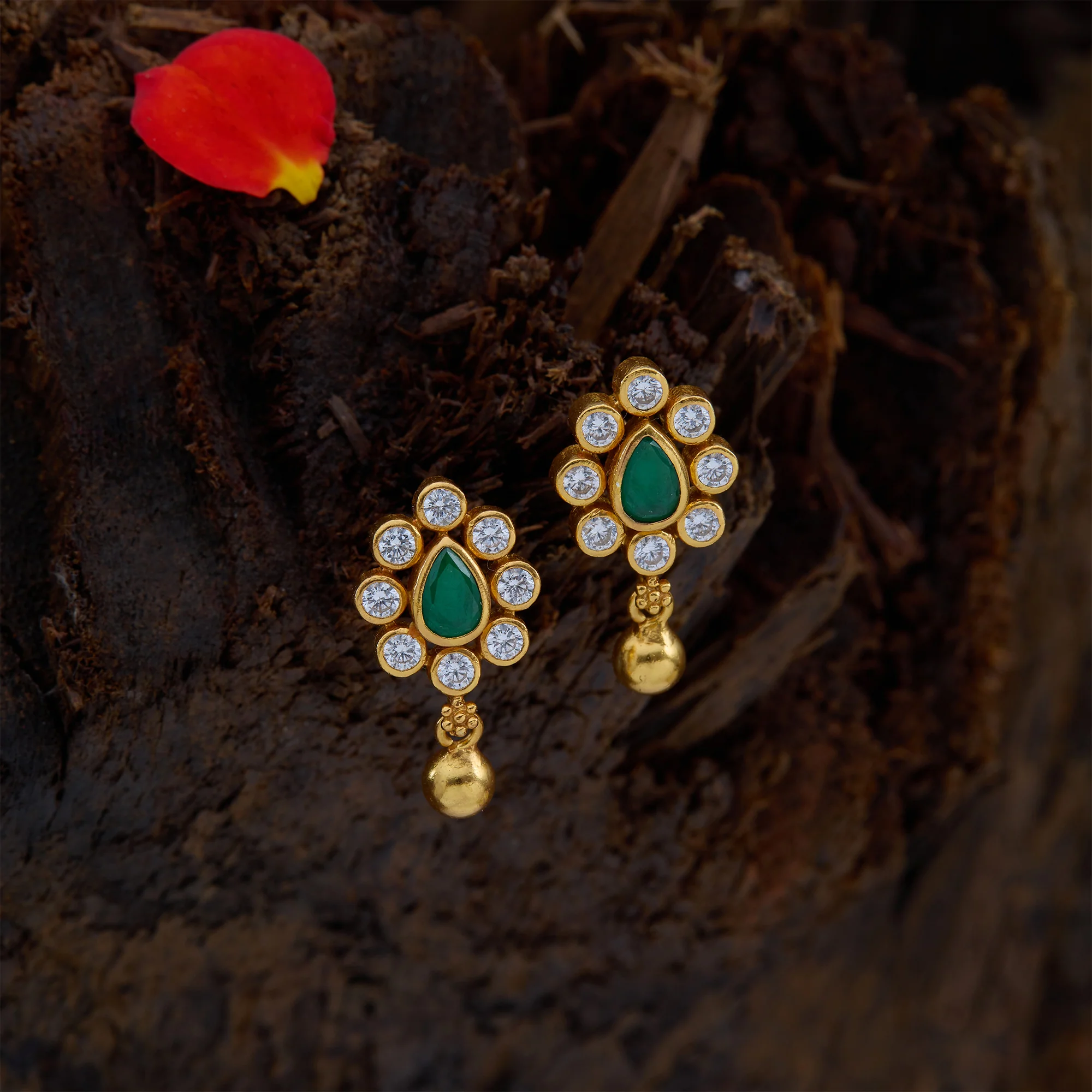 Amulya Bindhu Stud Earrings