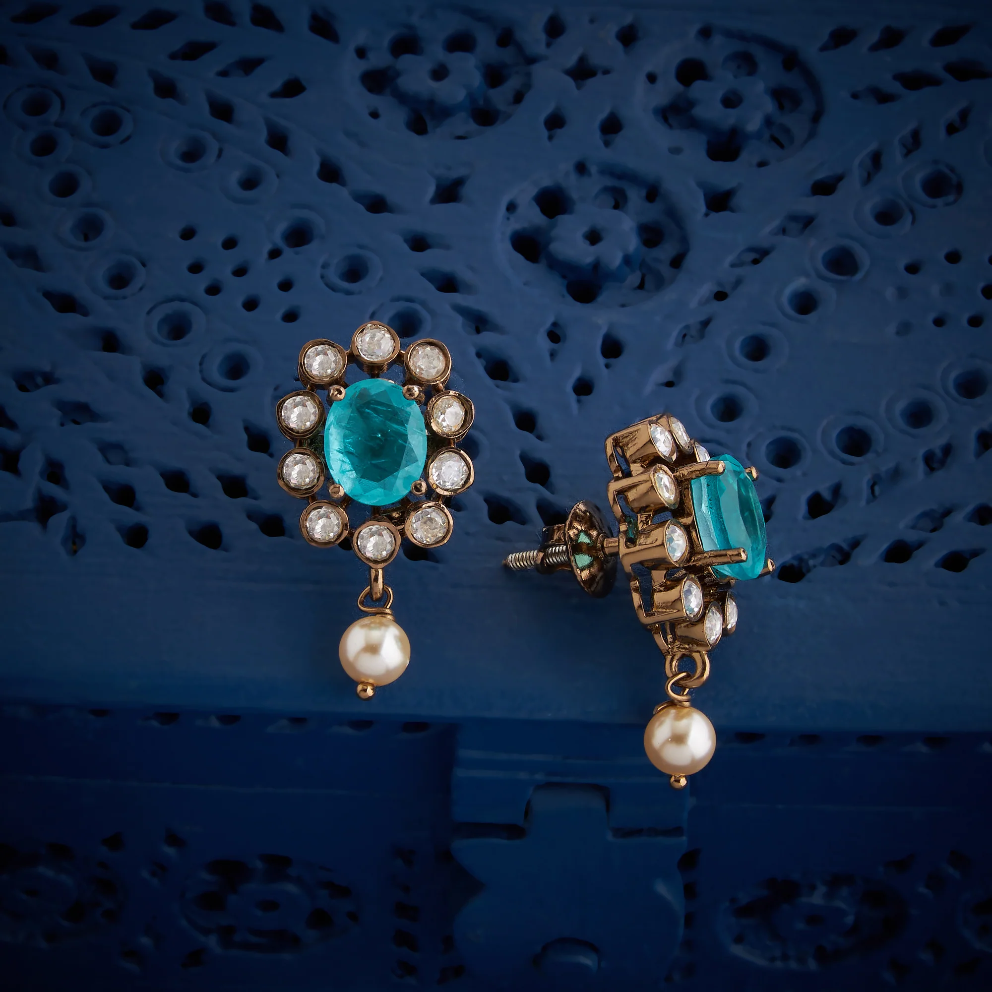 Emrae Stud Earrings - Image 3