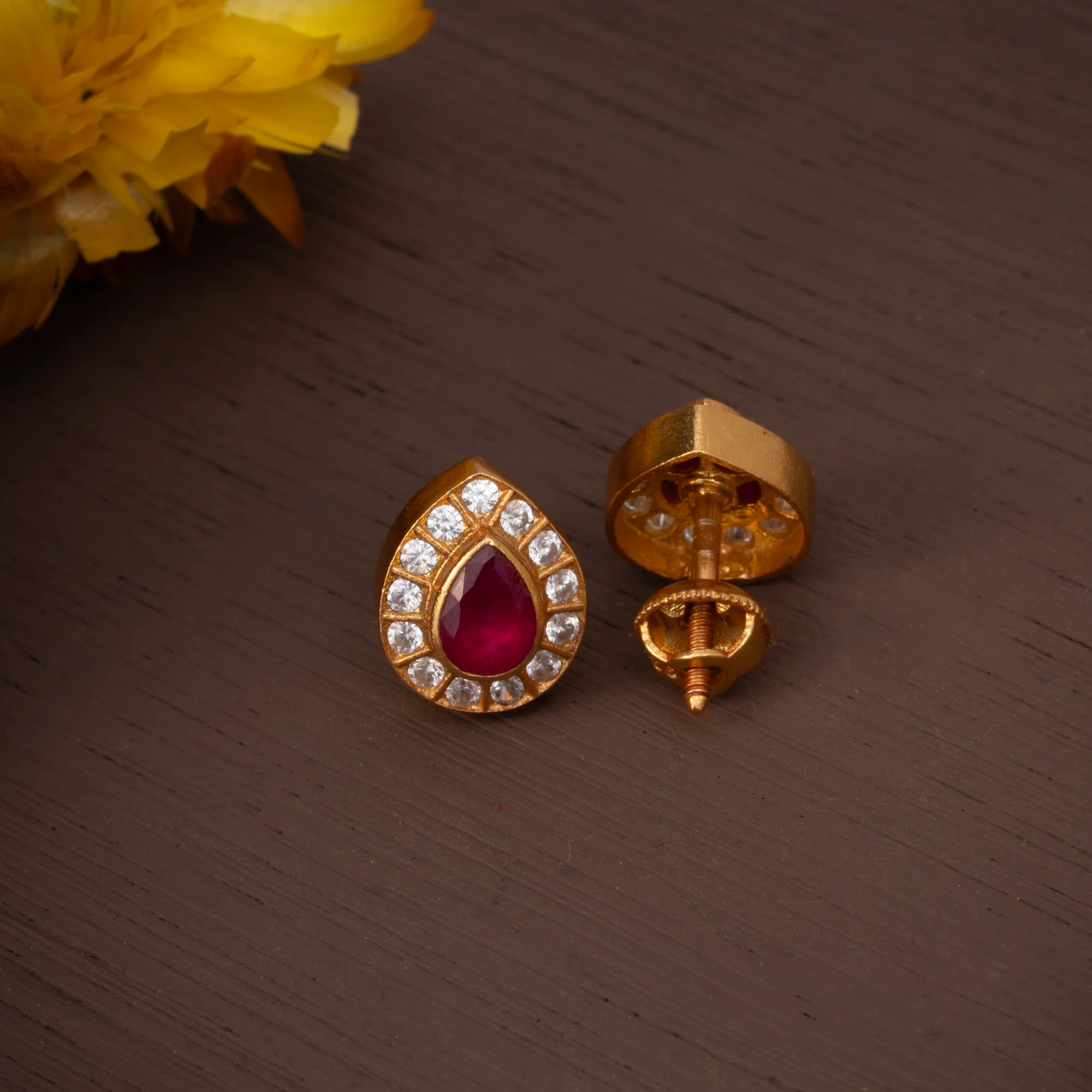 Rubeara Stud Earrings - Image 3