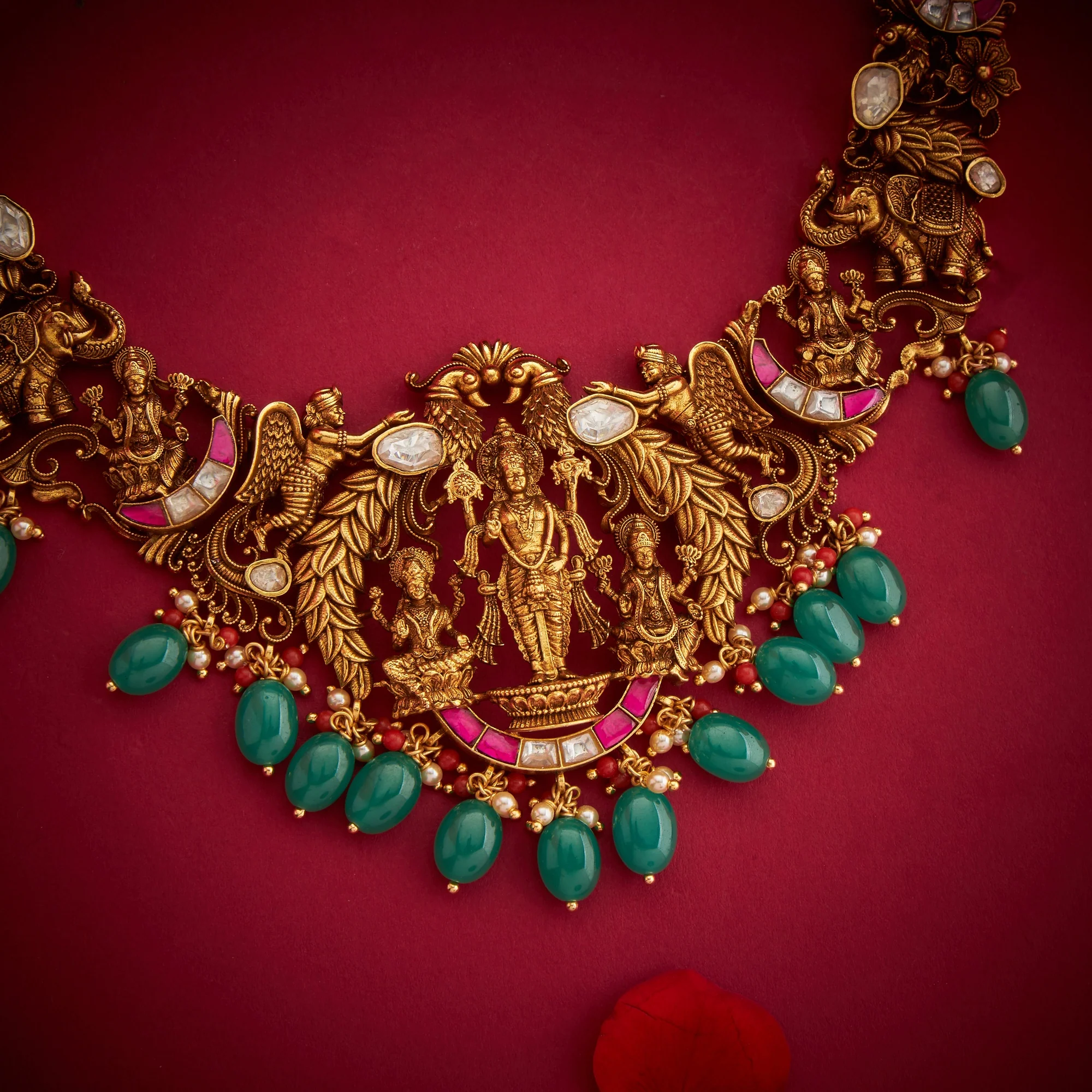 Vishuparva Necklace Set - Image 2